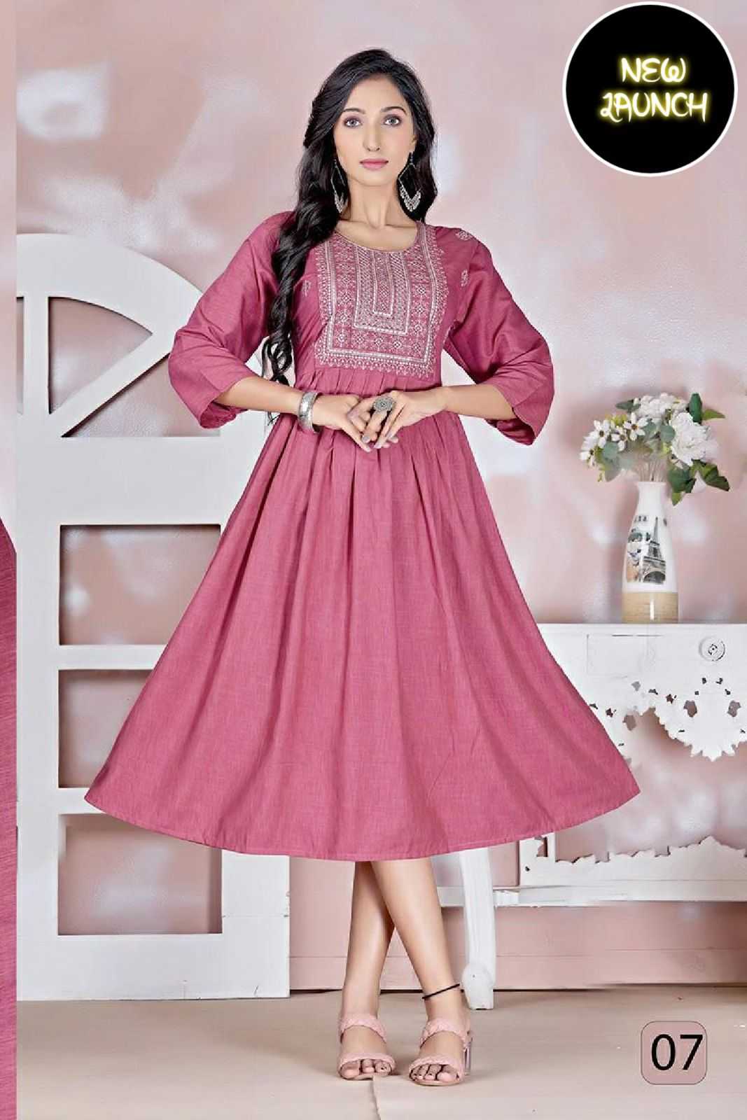 TRENDY NOORIE VOL.1 Liquid Rayon KURTI CATALOG