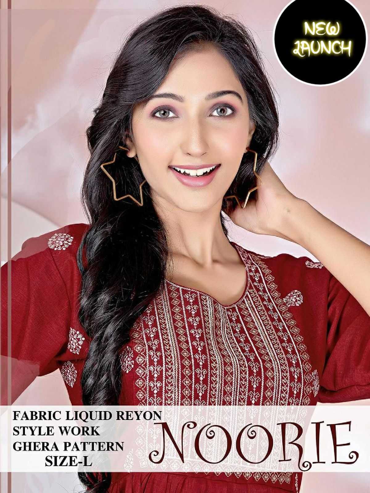 TRENDY NOORIE VOL.1 Liquid Rayon KURTI CATALOG