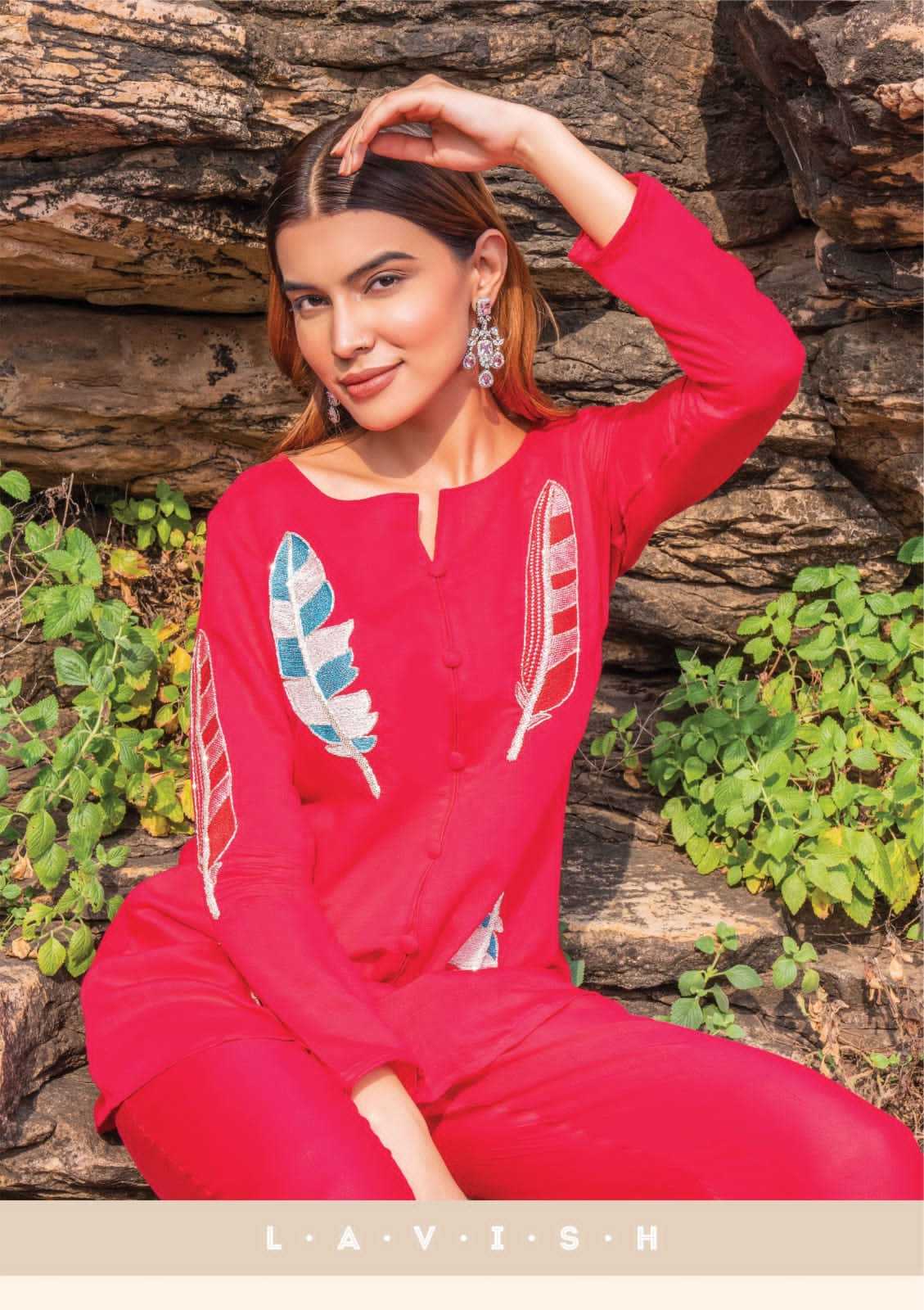 18 attitude sho shaa vol 6 readymade fancy western wear stylish cord set