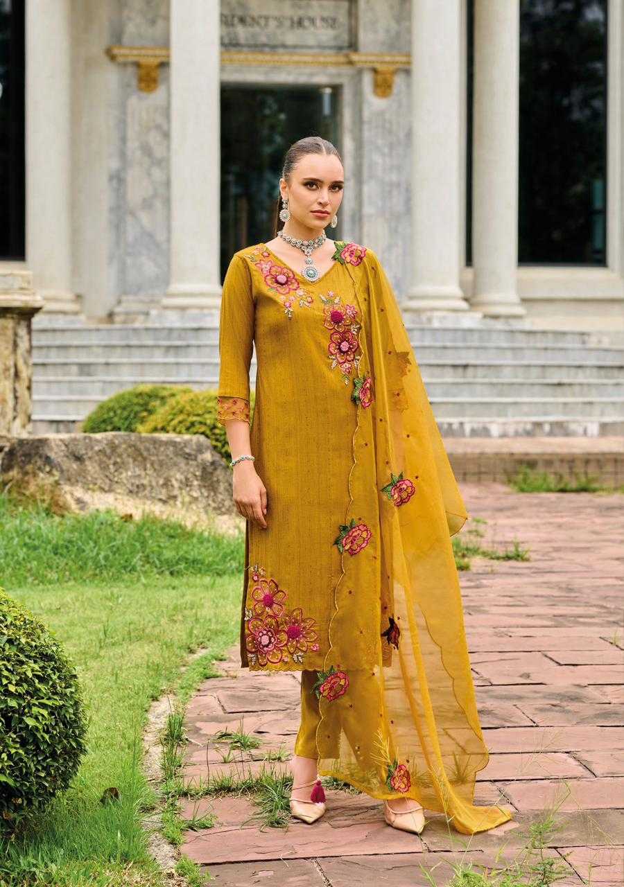 kailee fashion mahnoor fancy work readymade salwar kameez catalog