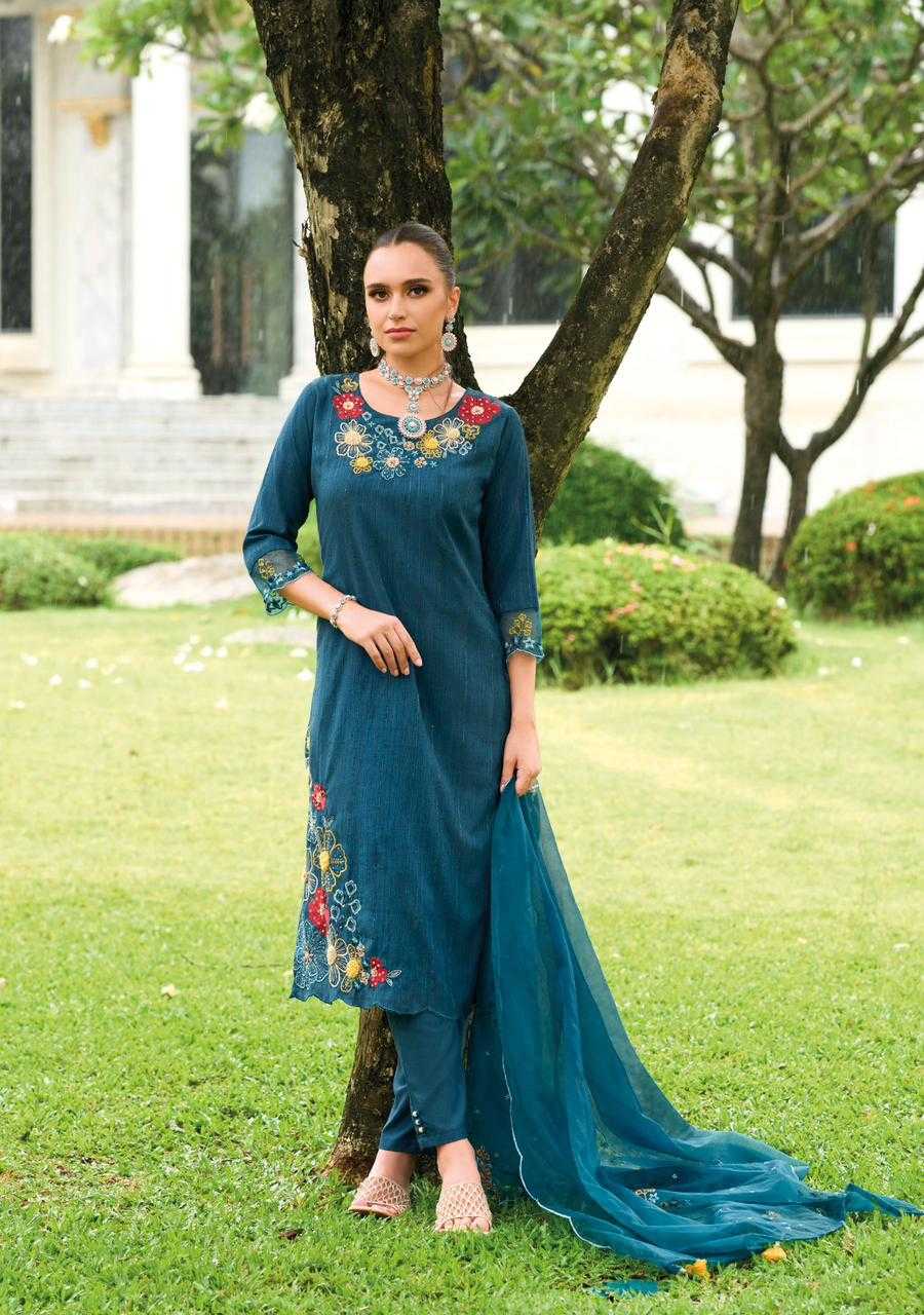 kailee fashion mahnoor fancy work readymade salwar kameez catalog