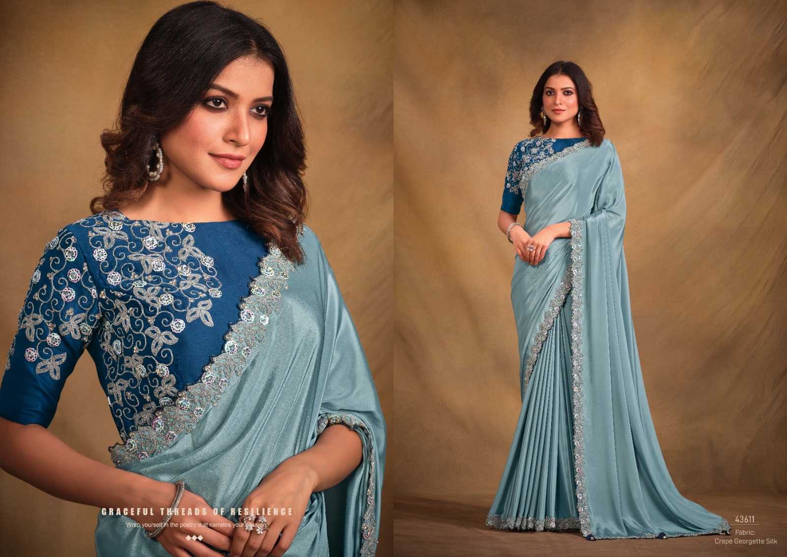 mahotsav norita 43600 series exclusive designer work sarees catalog