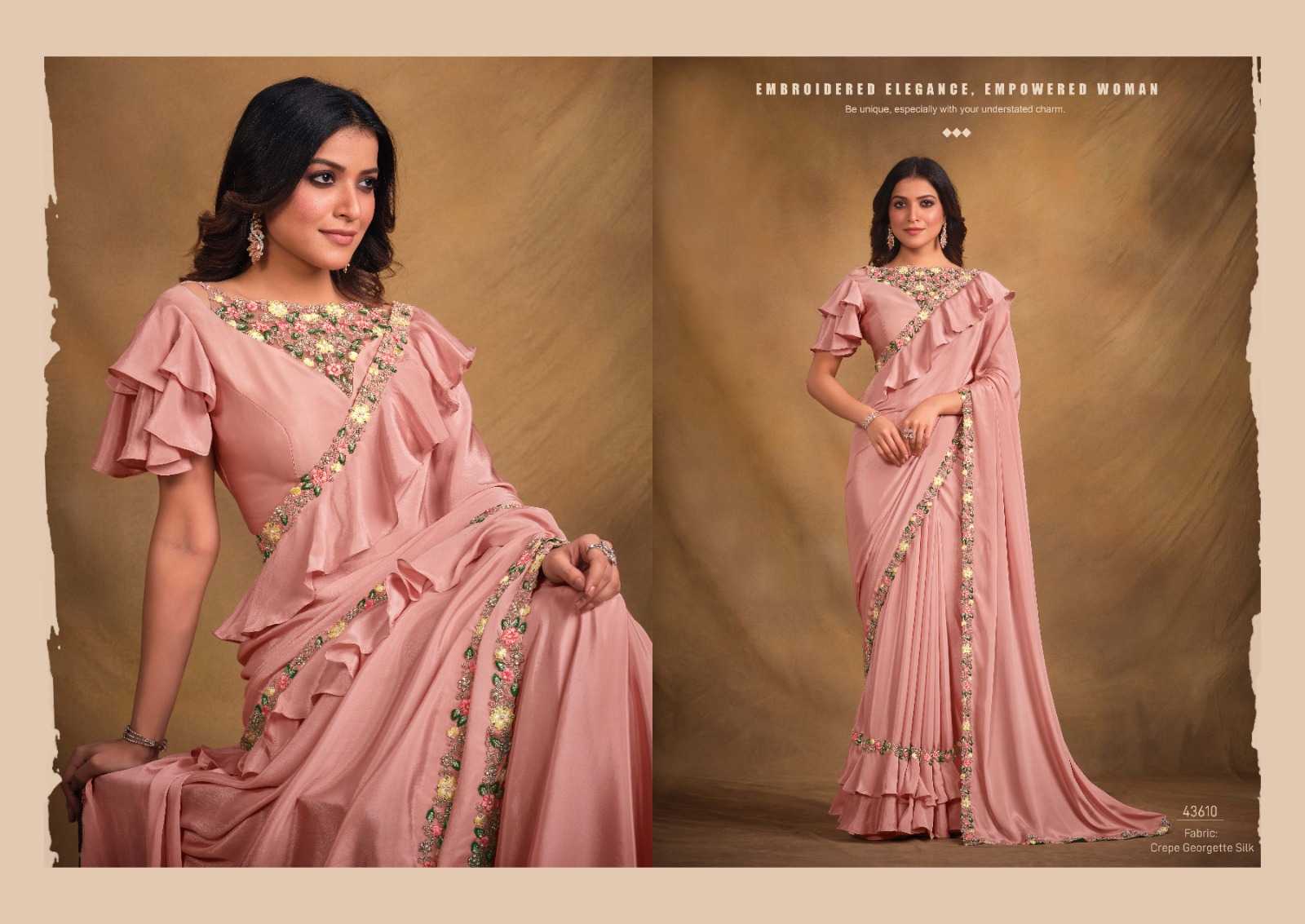 mahotsav norita 43600 series exclusive designer work sarees catalog
