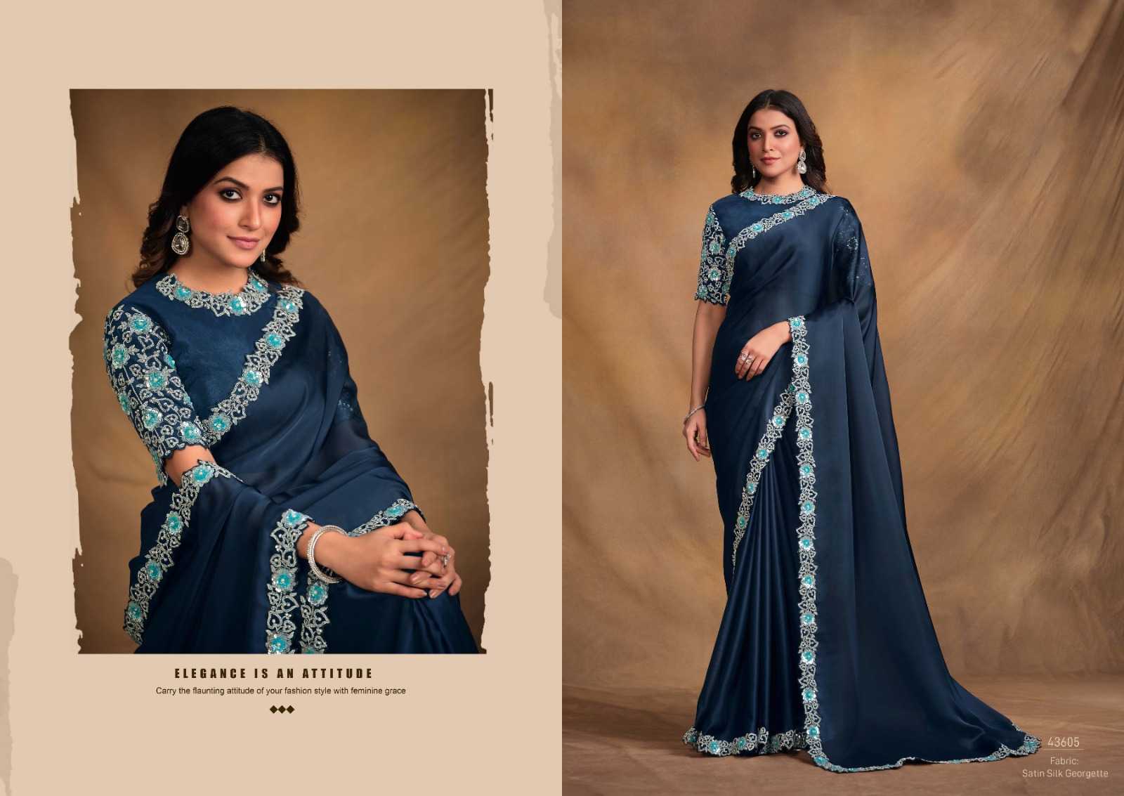 mahotsav norita 43600 series exclusive designer work sarees catalog