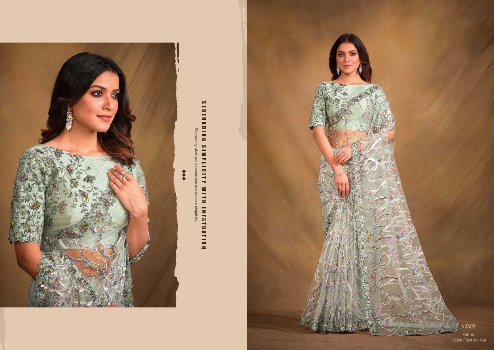 mahotsav norita 43600 series exclusive designer work sarees catalog