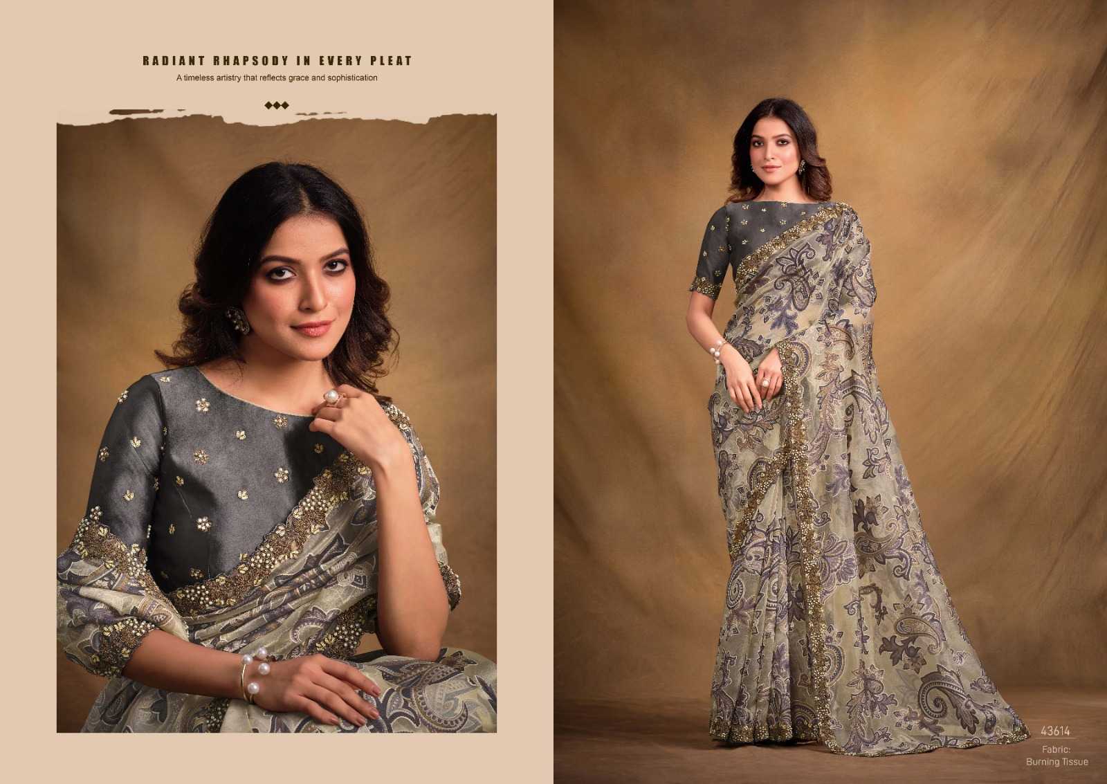 mahotsav norita 43600 series exclusive designer work sarees catalog