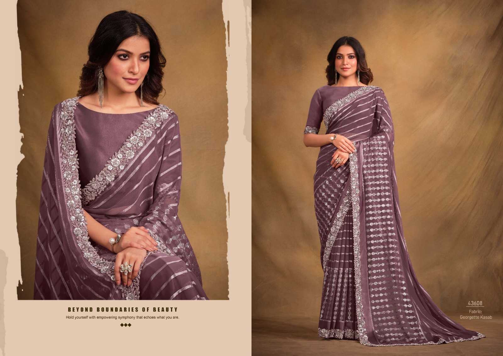 mahotsav norita 43600 series exclusive designer work sarees catalog
