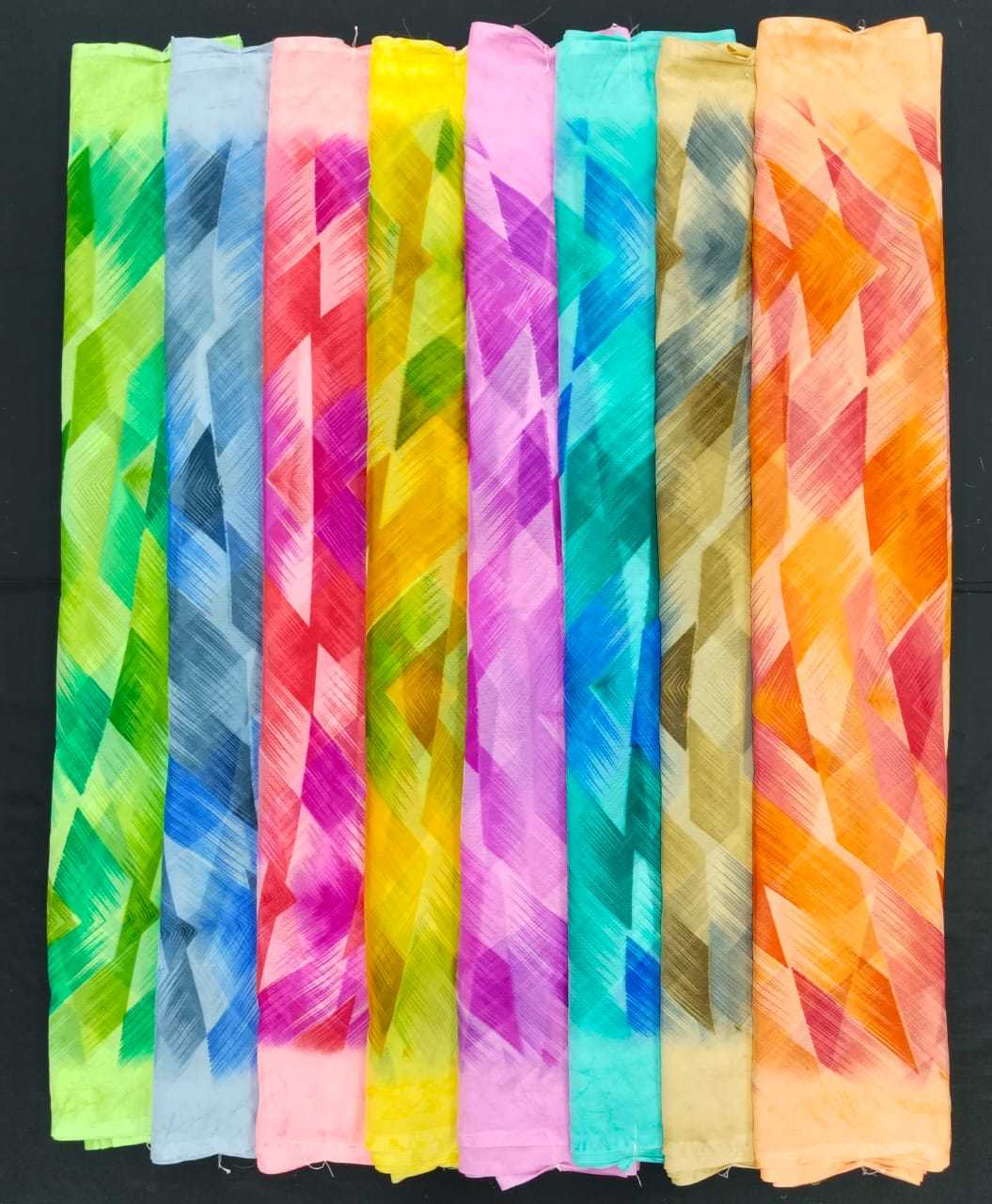 pr 1132 lemon chiffon saress collection color matching set