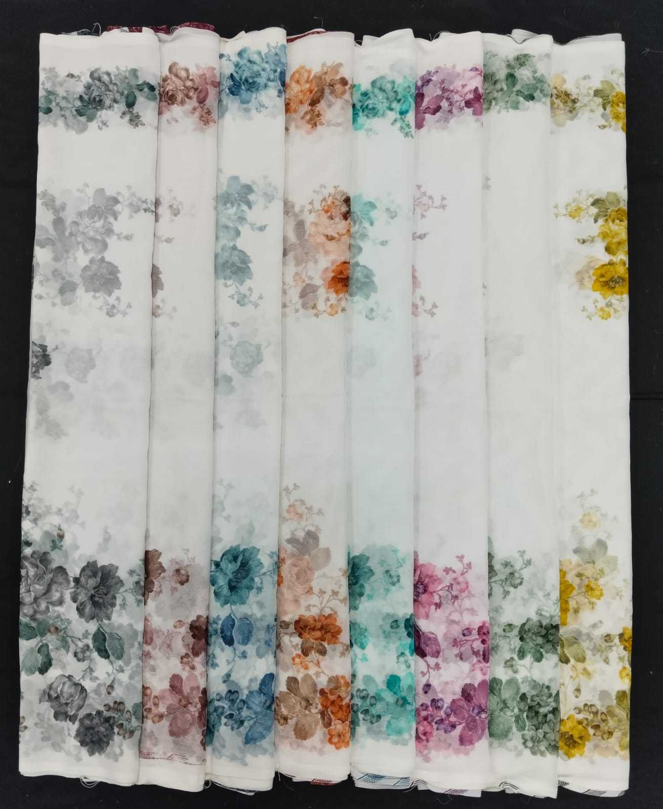 pr 1132 lemon chiffon saress collection color matching set