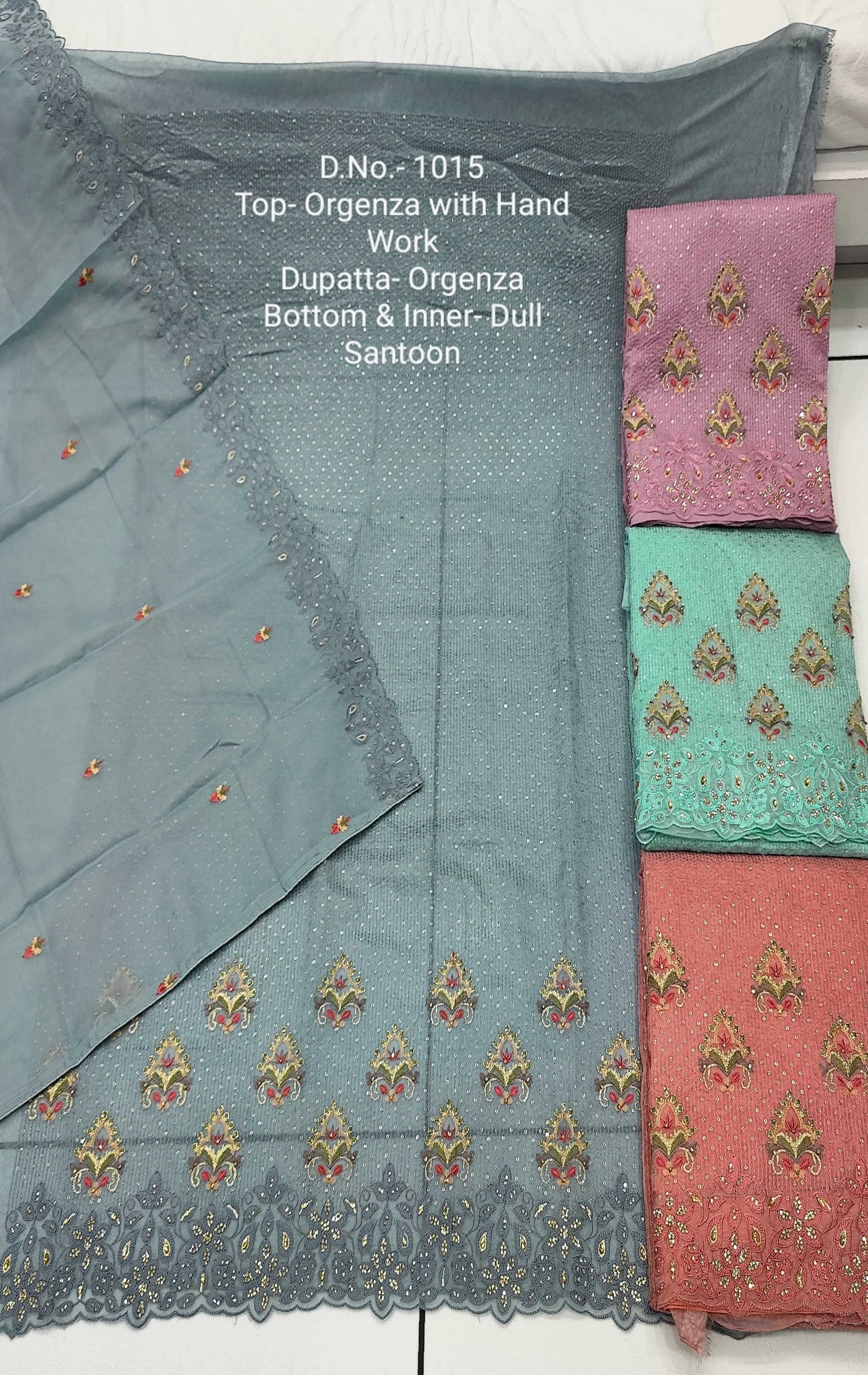 pr color matching sets designer occasion wear unstitch salwar kameez