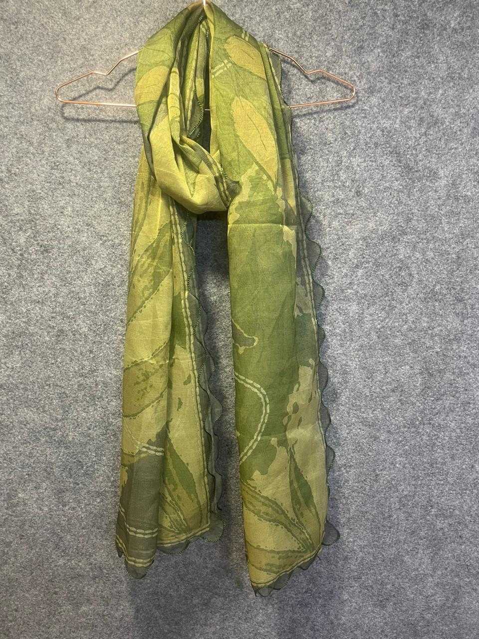 pr digital print dupatta amazing organza scallop border catalog