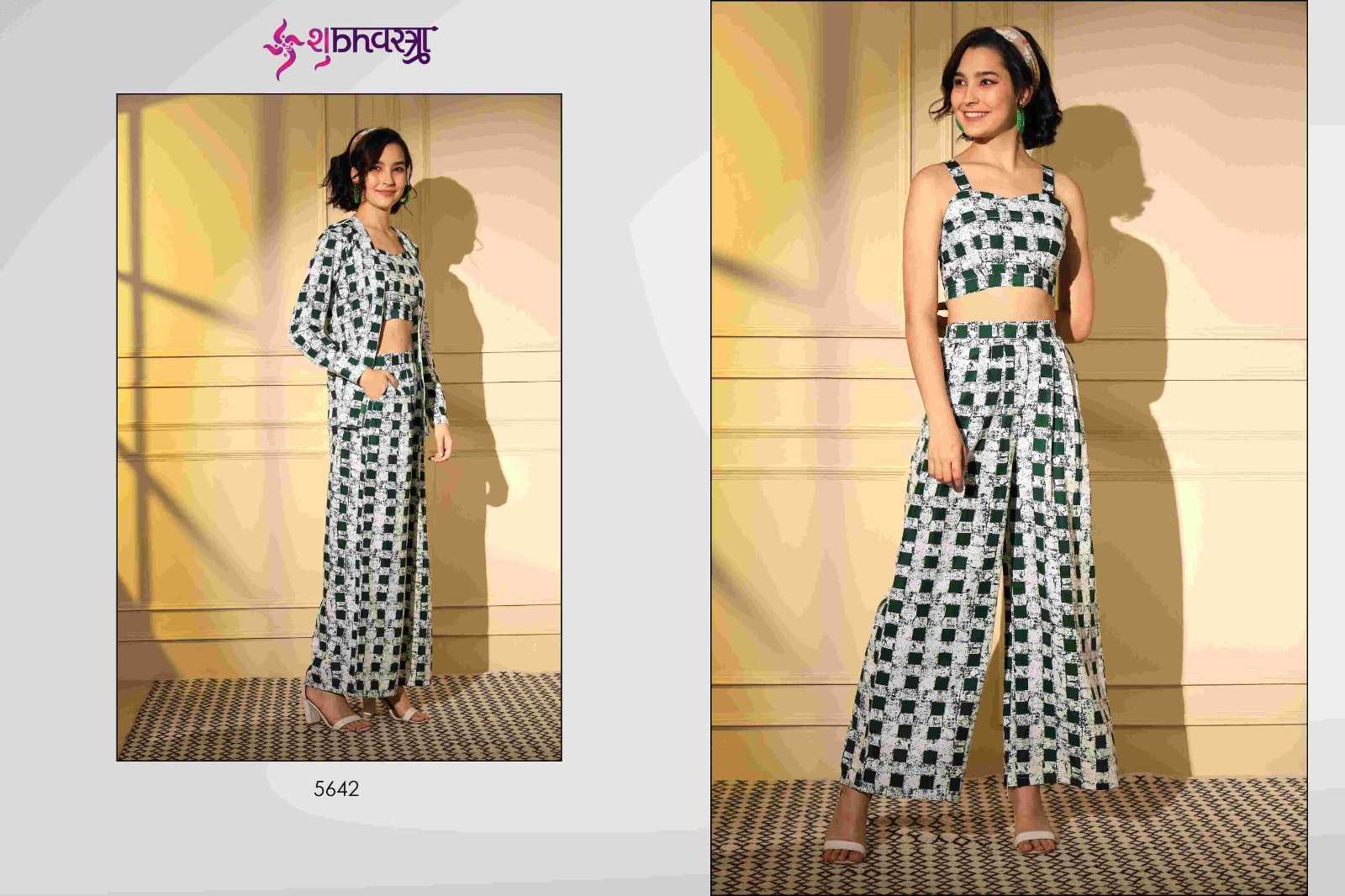 shubhkala femella vol 4 readymade western wear stylish cord set with shrug 