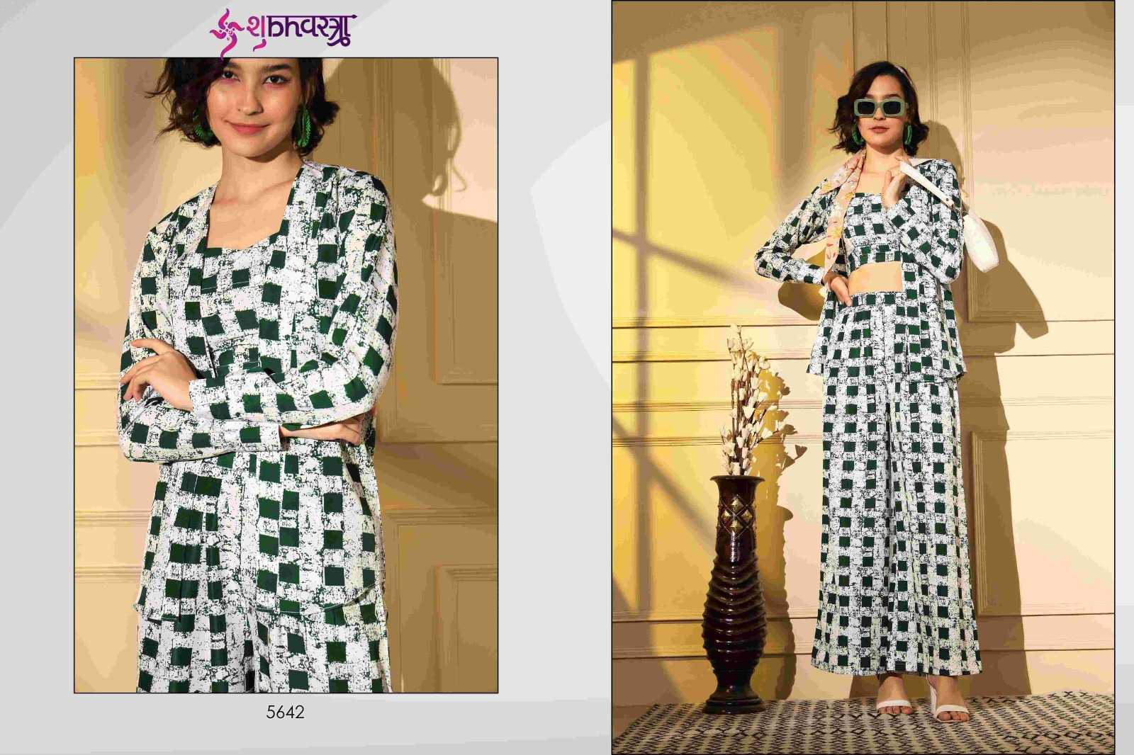 shubhkala femella vol 4 readymade western wear stylish cord set with shrug 