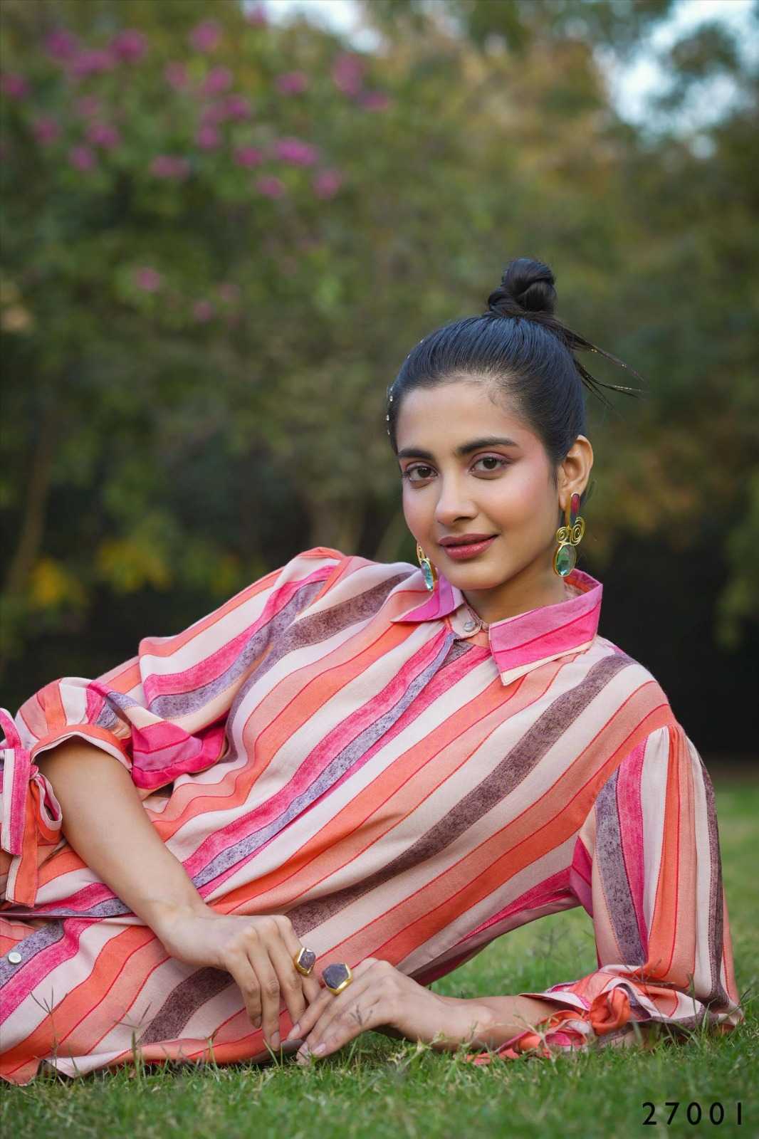 tejasvee anya readymade mul cotton classy cord set