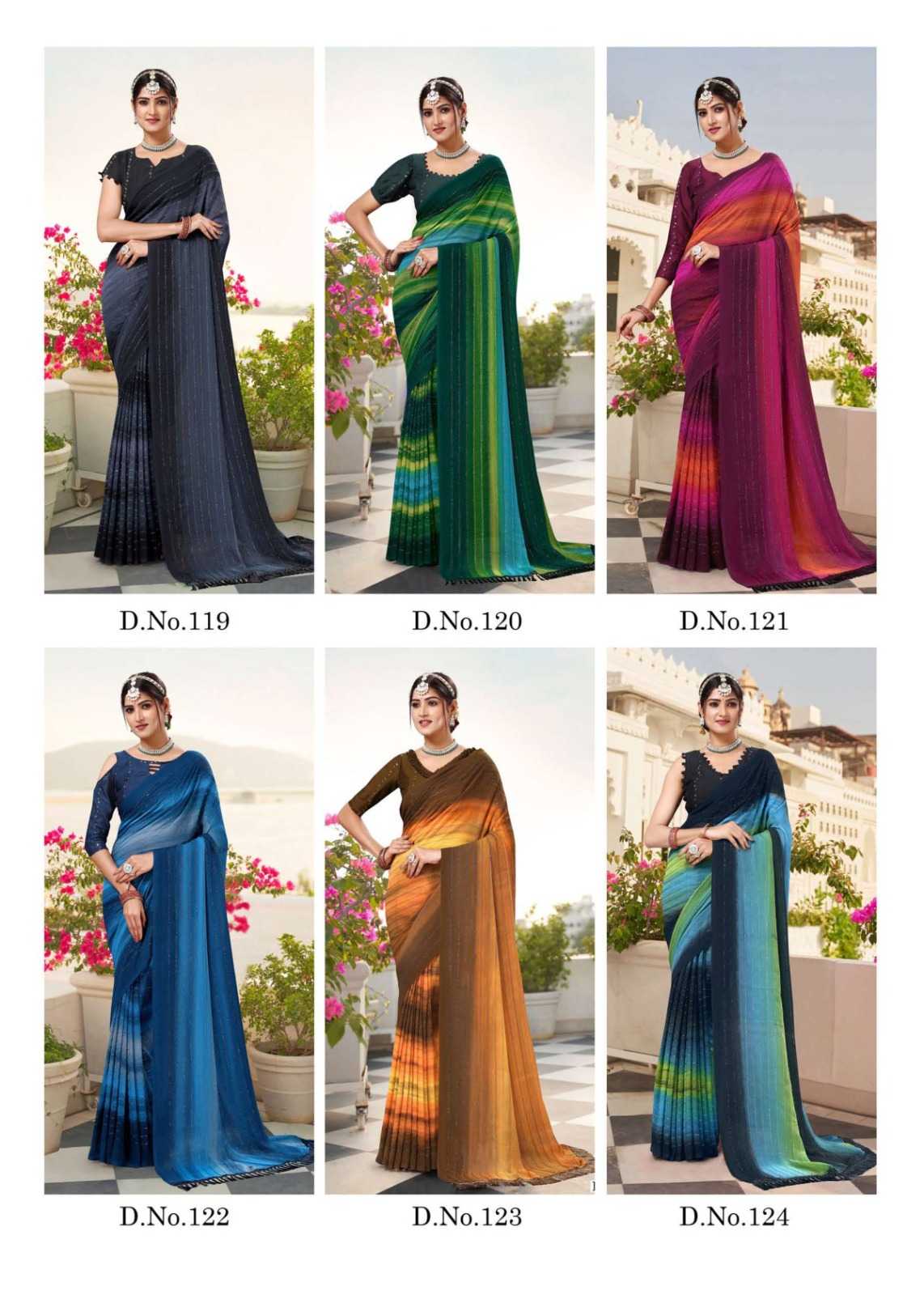 chocolate vol 4 by sanjana designer adorable fancy sarees catalog