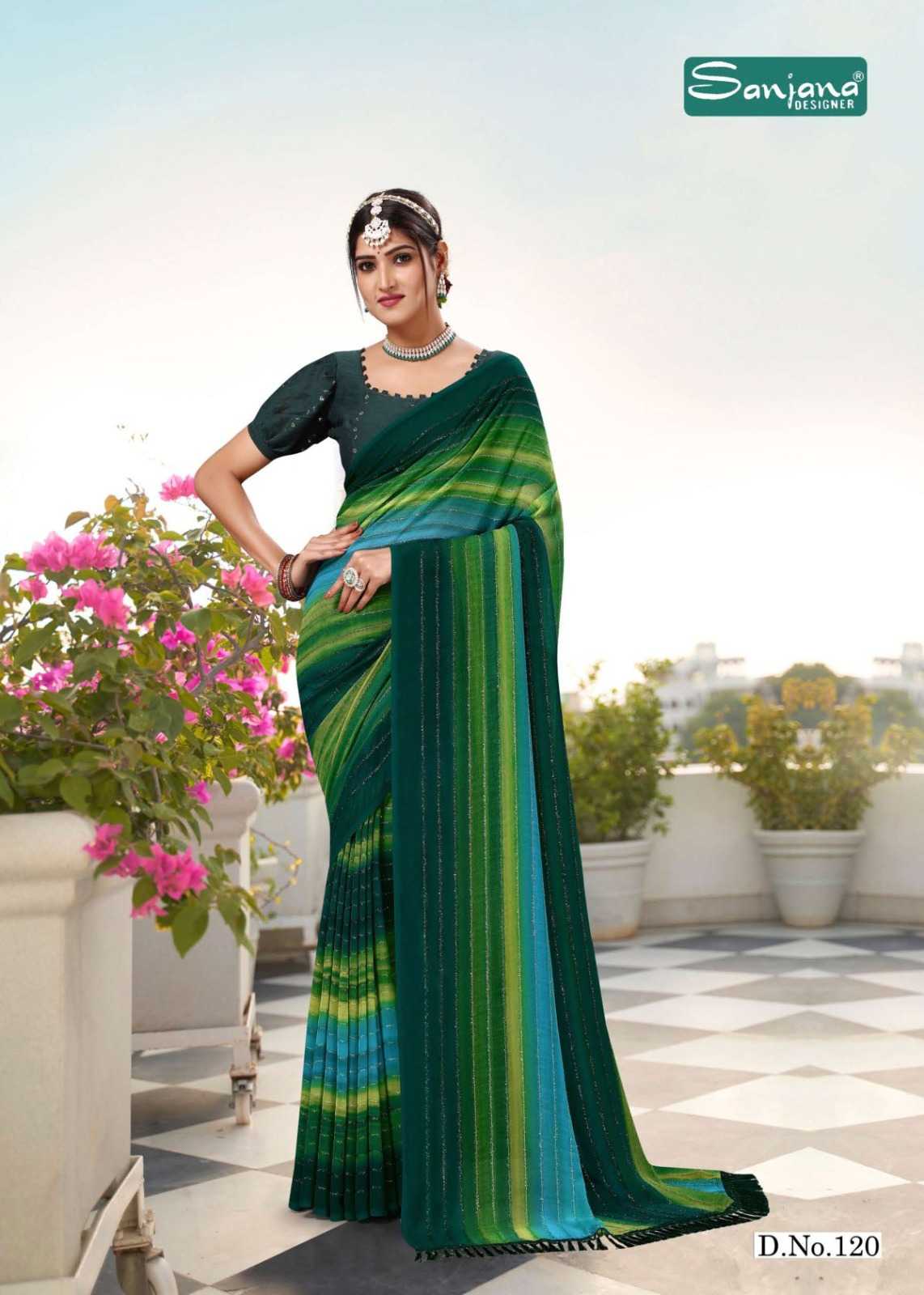 chocolate vol 4 by sanjana designer adorable fancy sarees catalog