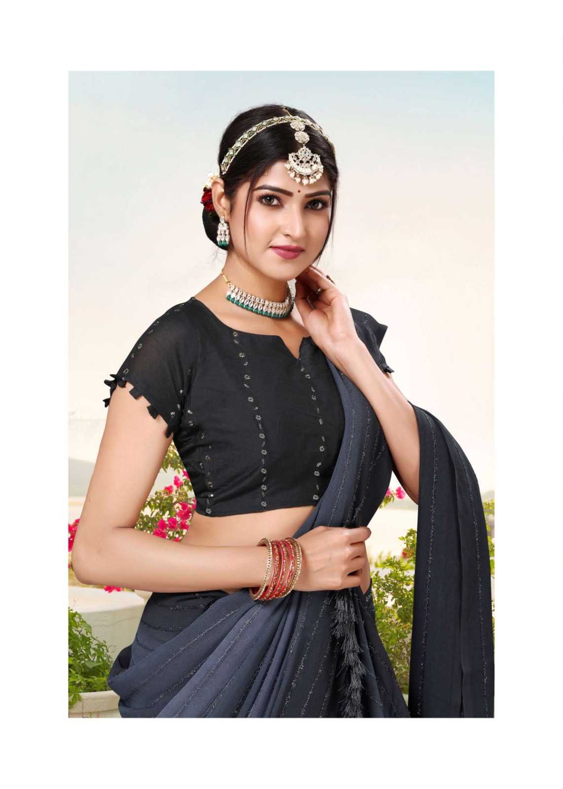 chocolate vol 4 by sanjana designer adorable fancy sarees catalog