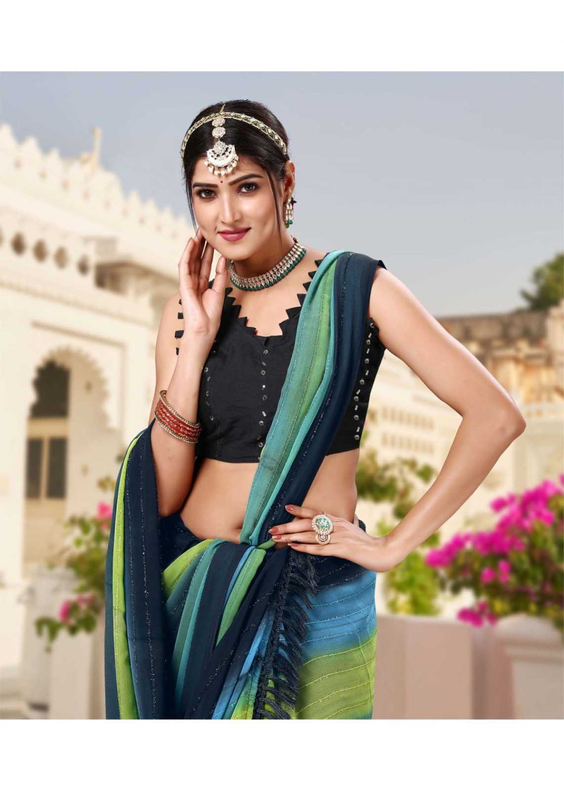 chocolate vol 4 by sanjana designer adorable fancy sarees catalog