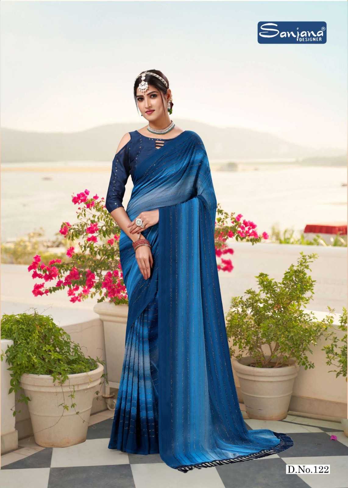 chocolate vol 4 by sanjana designer adorable fancy sarees catalog