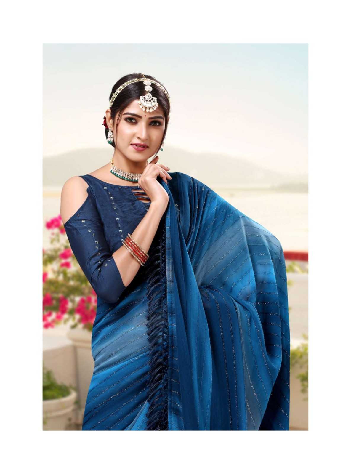 chocolate vol 4 by sanjana designer adorable fancy sarees catalog