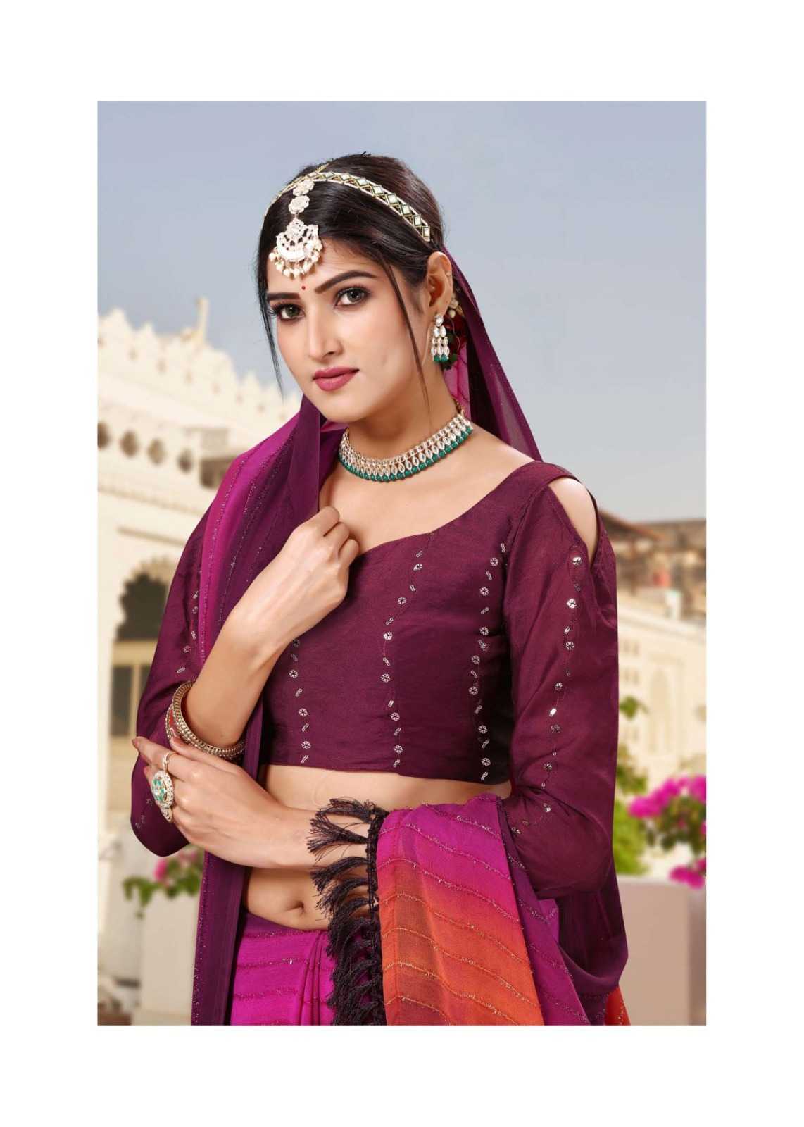 chocolate vol 4 by sanjana designer adorable fancy sarees catalog