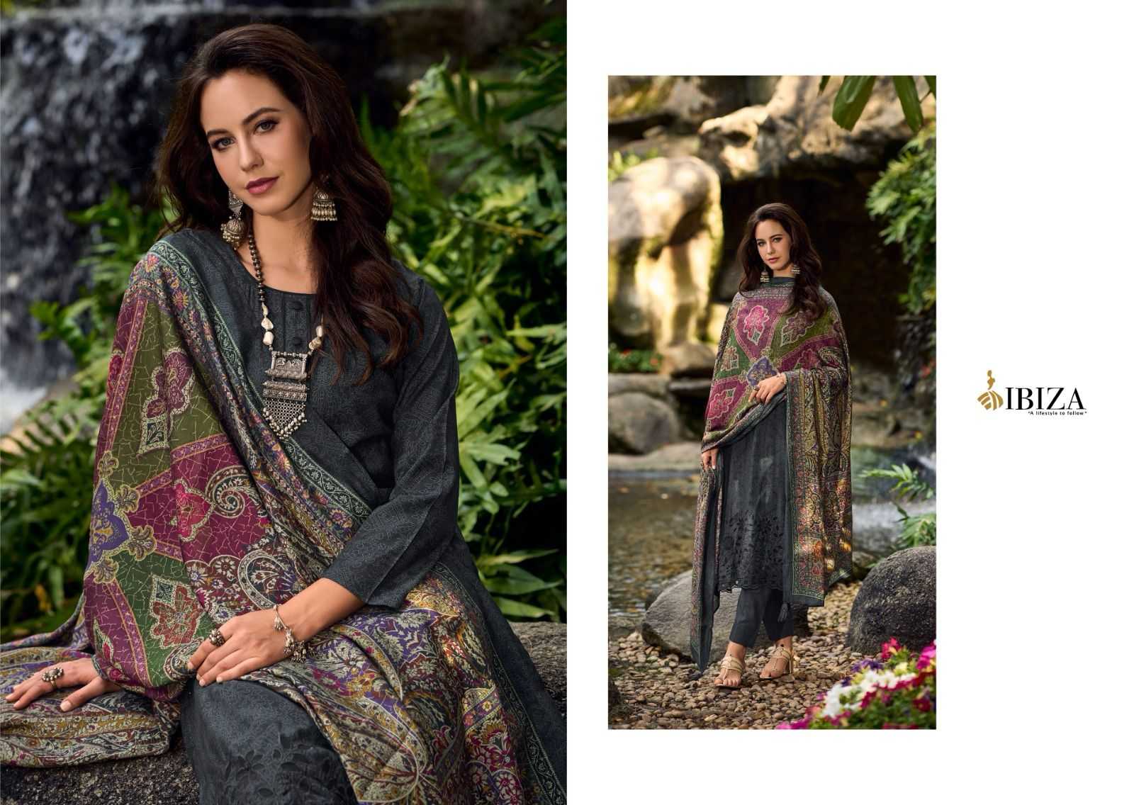 ibiza suit gulistan amazing muslin digital print with work unstitch salwar kameez