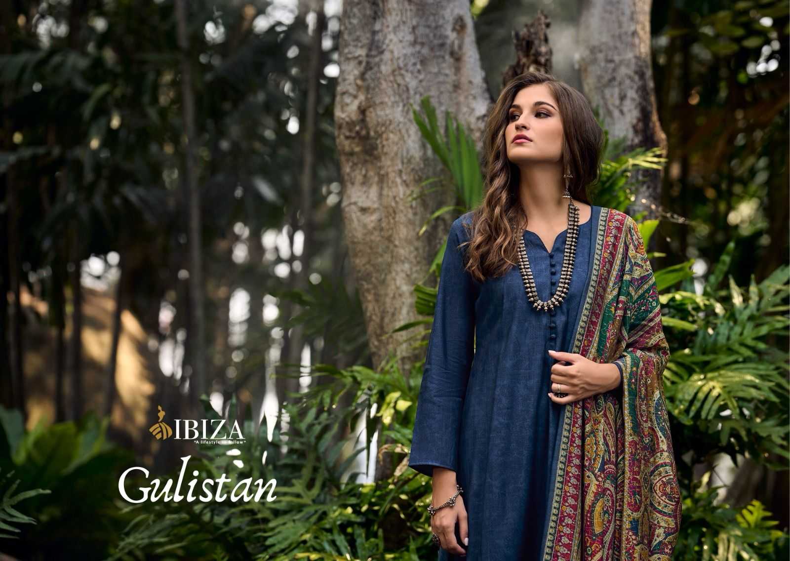 ibiza suit gulistan amazing muslin digital print with work unstitch salwar kameez