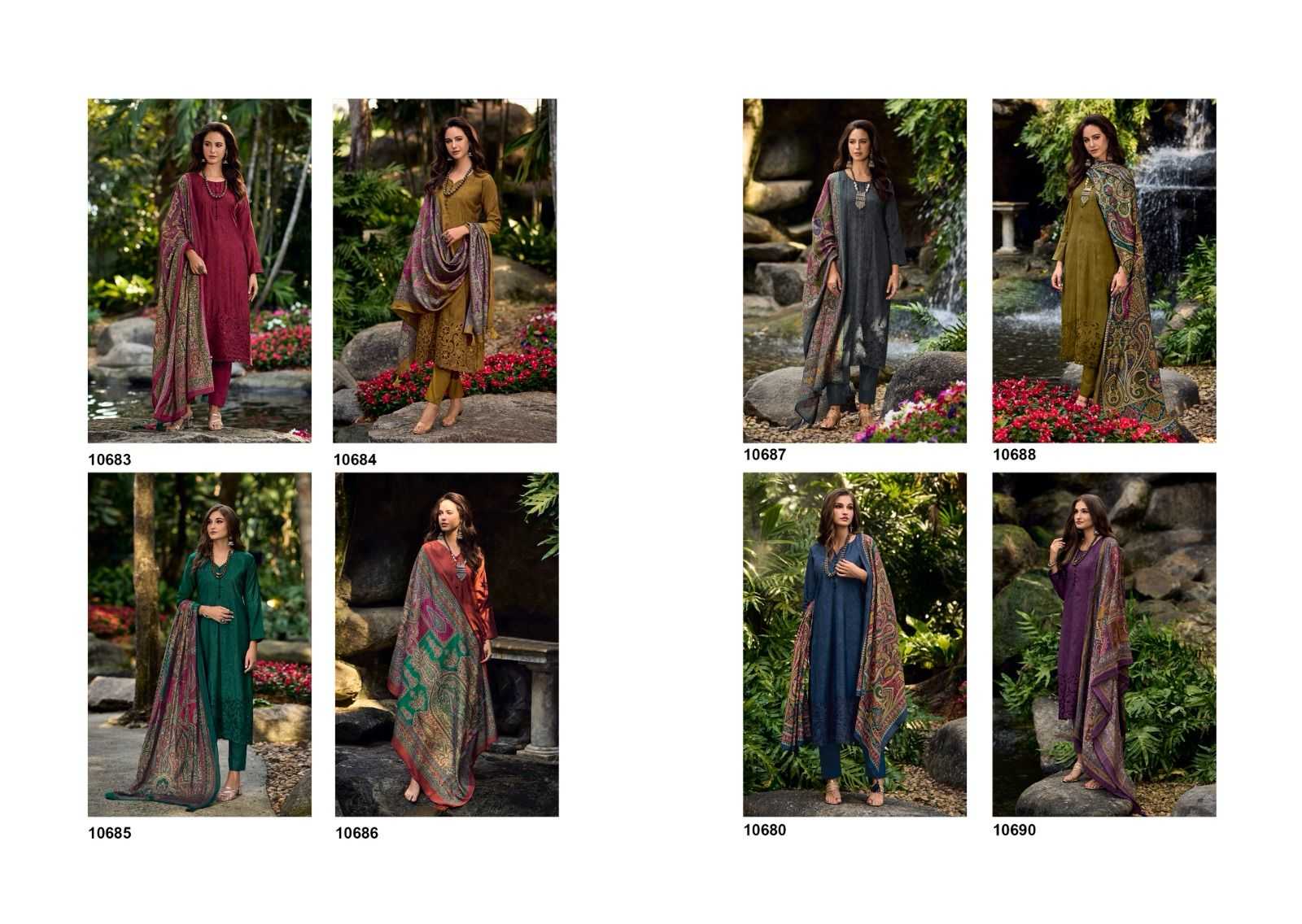 ibiza suit gulistan amazing muslin digital print with work unstitch salwar kameez