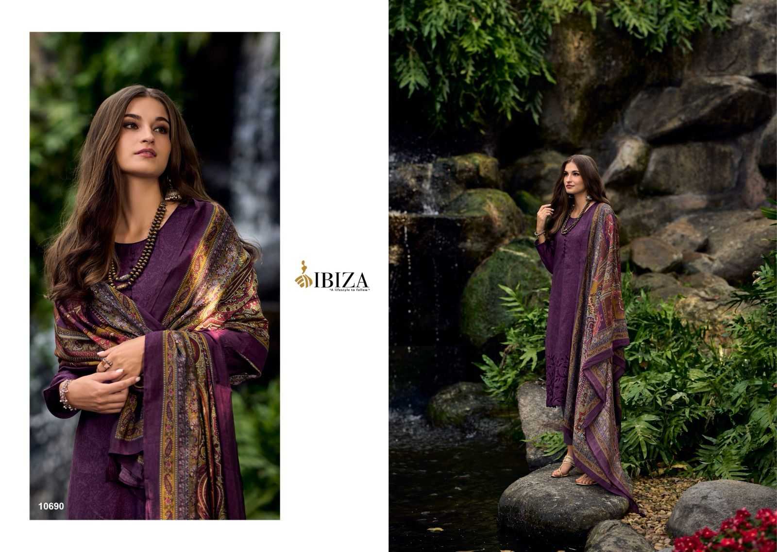 ibiza suit gulistan amazing muslin digital print with work unstitch salwar kameez