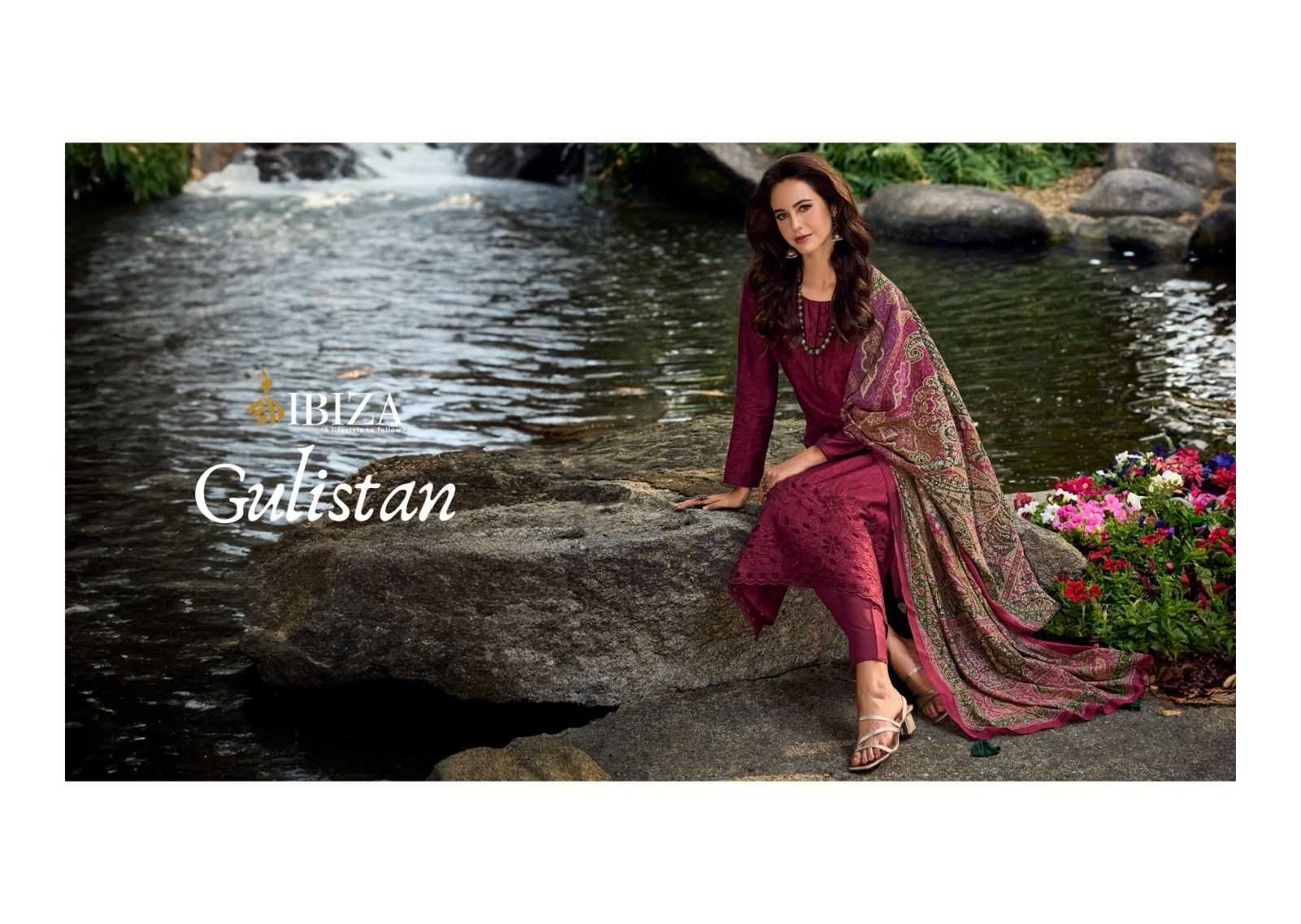 ibiza suit gulistan amazing muslin digital print with work unstitch salwar kameez