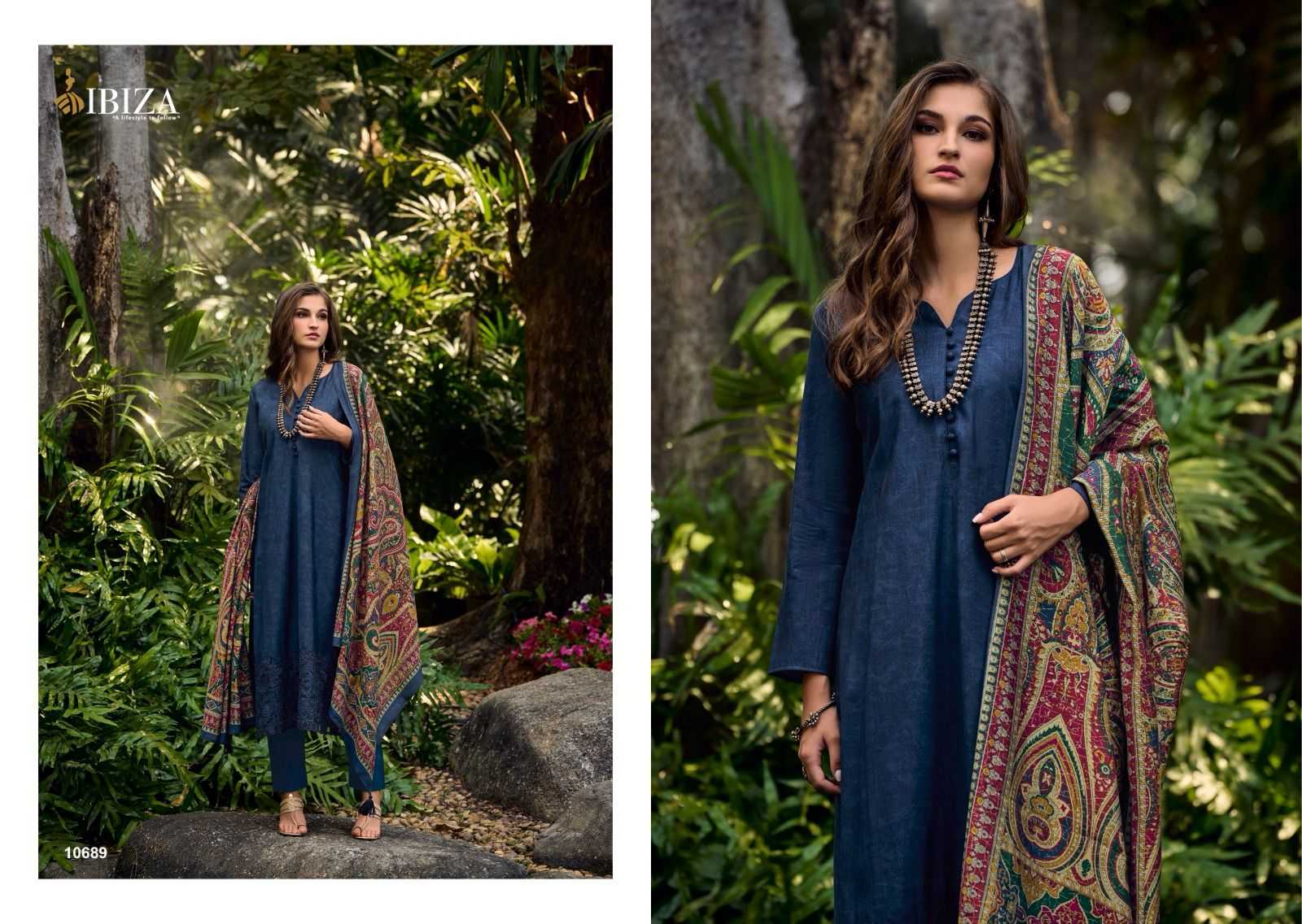 ibiza suit gulistan amazing muslin digital print with work unstitch salwar kameez