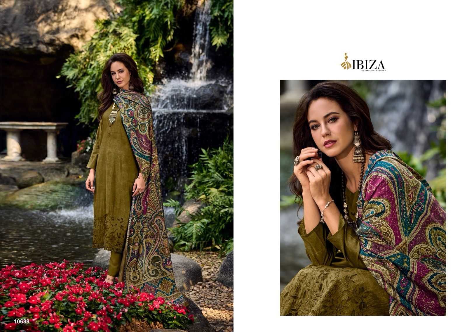 ibiza suit gulistan amazing muslin digital print with work unstitch salwar kameez