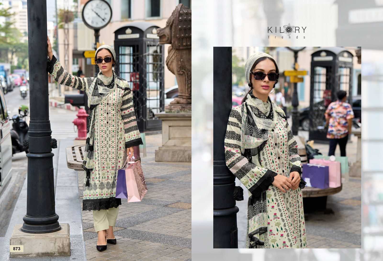 kilory trends summer story brand new fancy work cotton lawn pakistani dress material