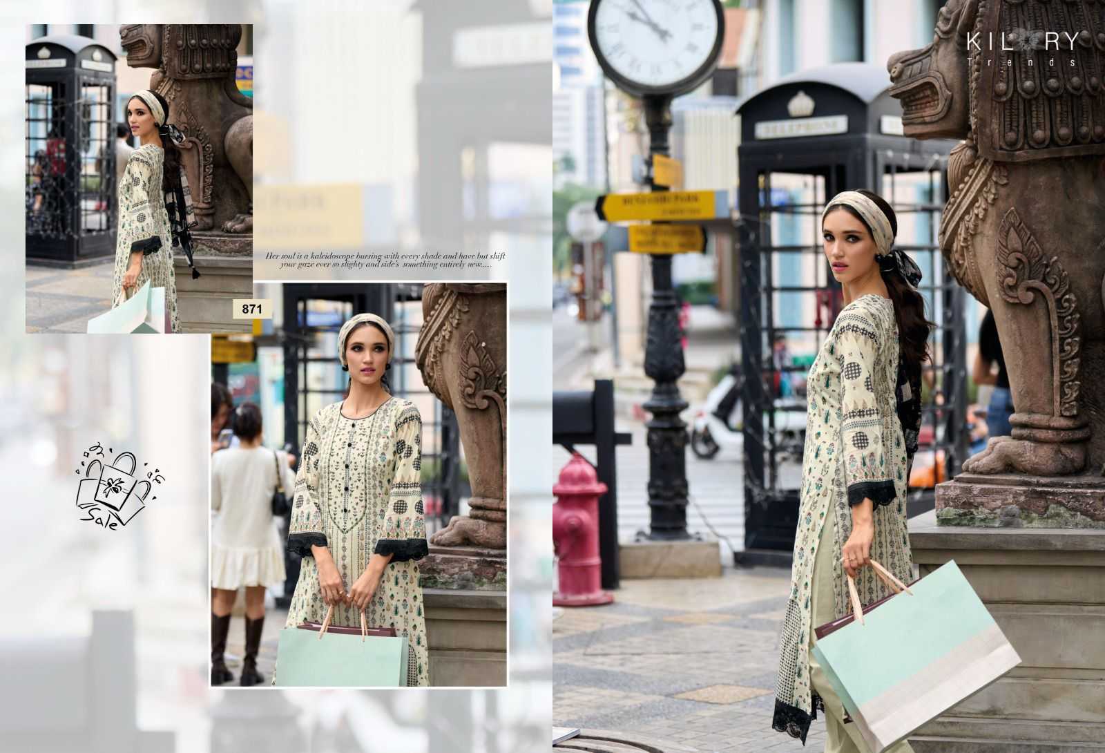 kilory trends summer story brand new fancy work cotton lawn pakistani dress material