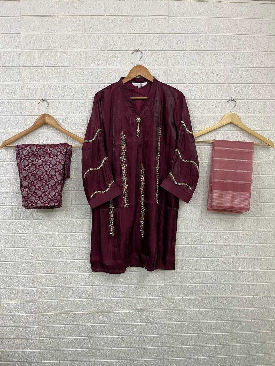 laxuria 1219 new color added readymade stylish kurti pant dupatta pakistani collection