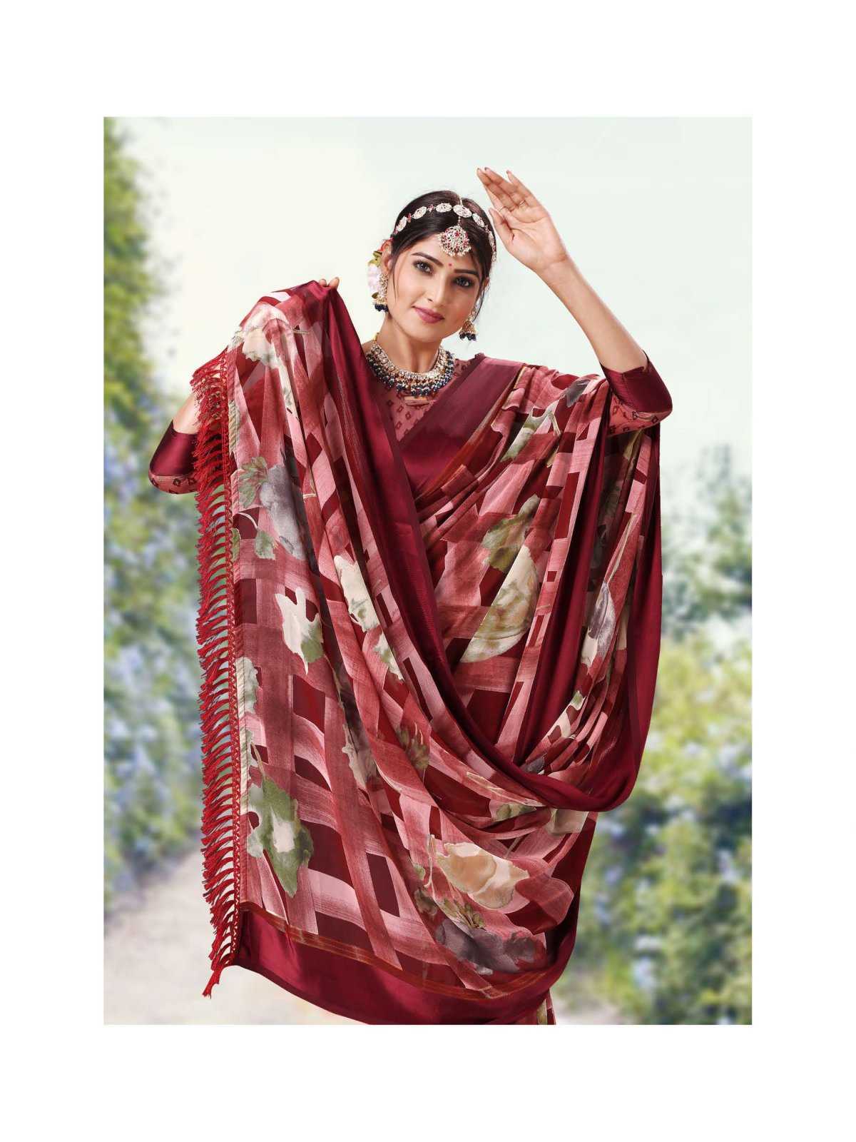 nency vol 5 by sanjana designer adorable fancy weightless sarees catalog