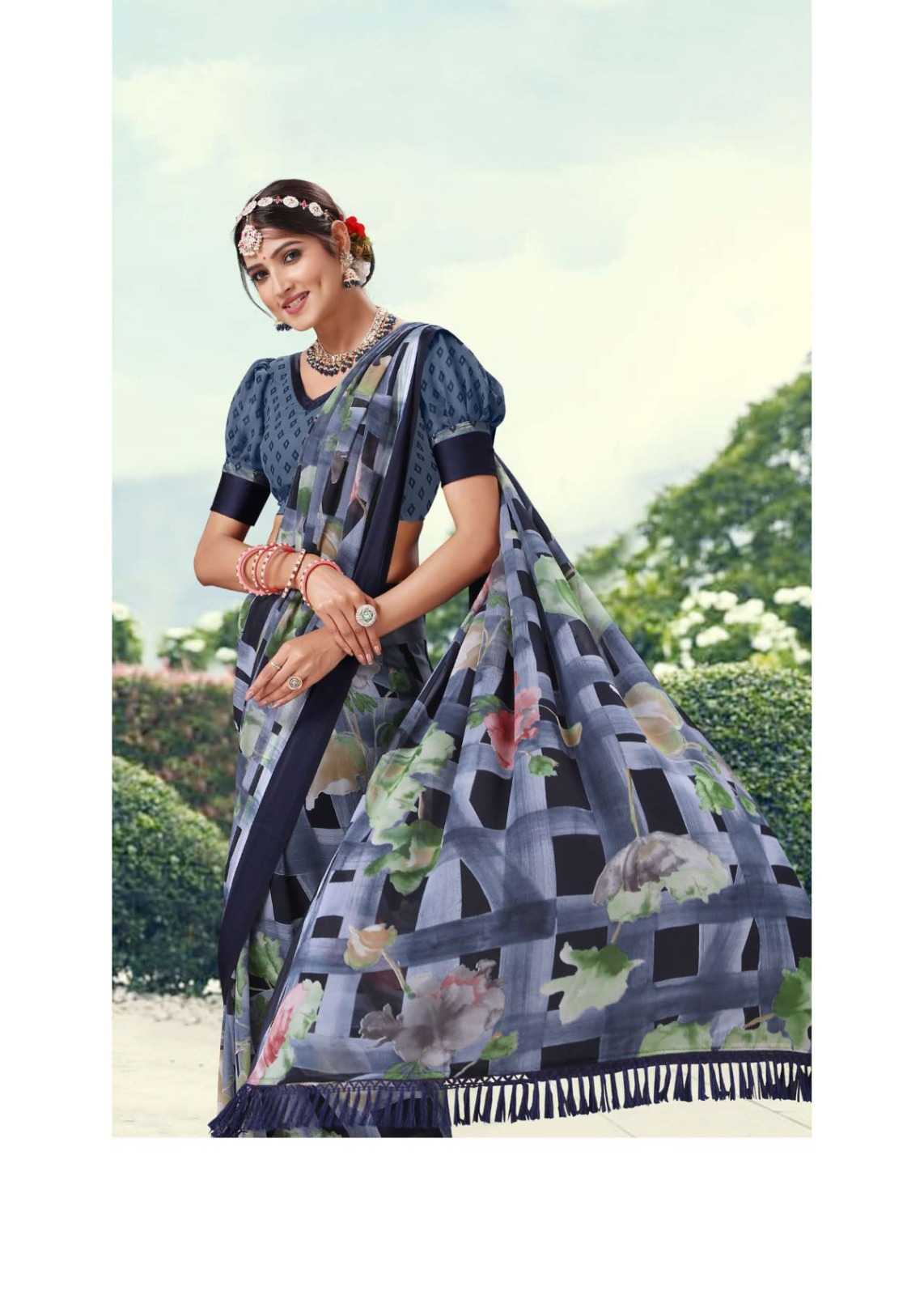 nency vol 5 by sanjana designer adorable fancy weightless sarees catalog