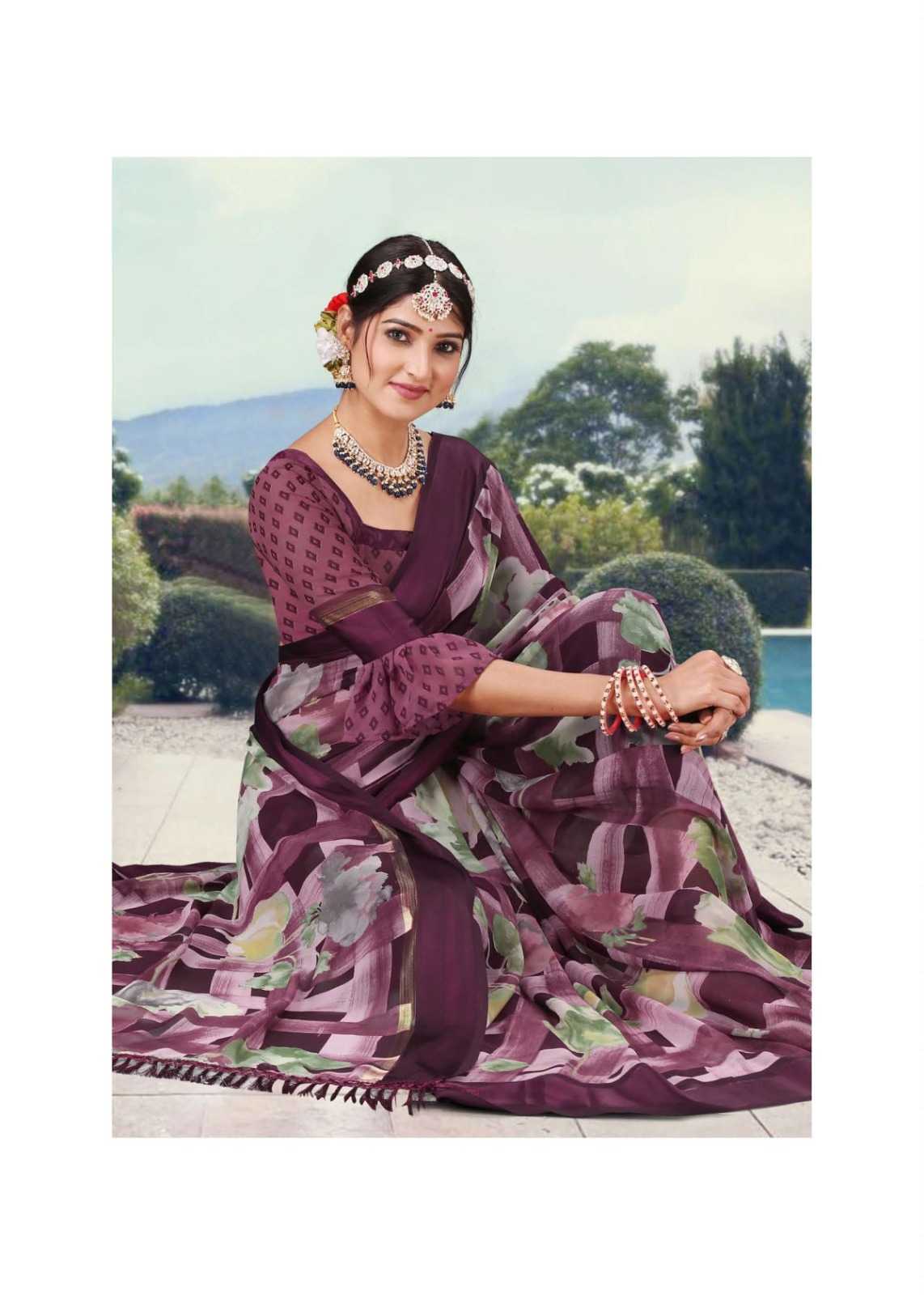 nency vol 5 by sanjana designer adorable fancy weightless sarees catalog