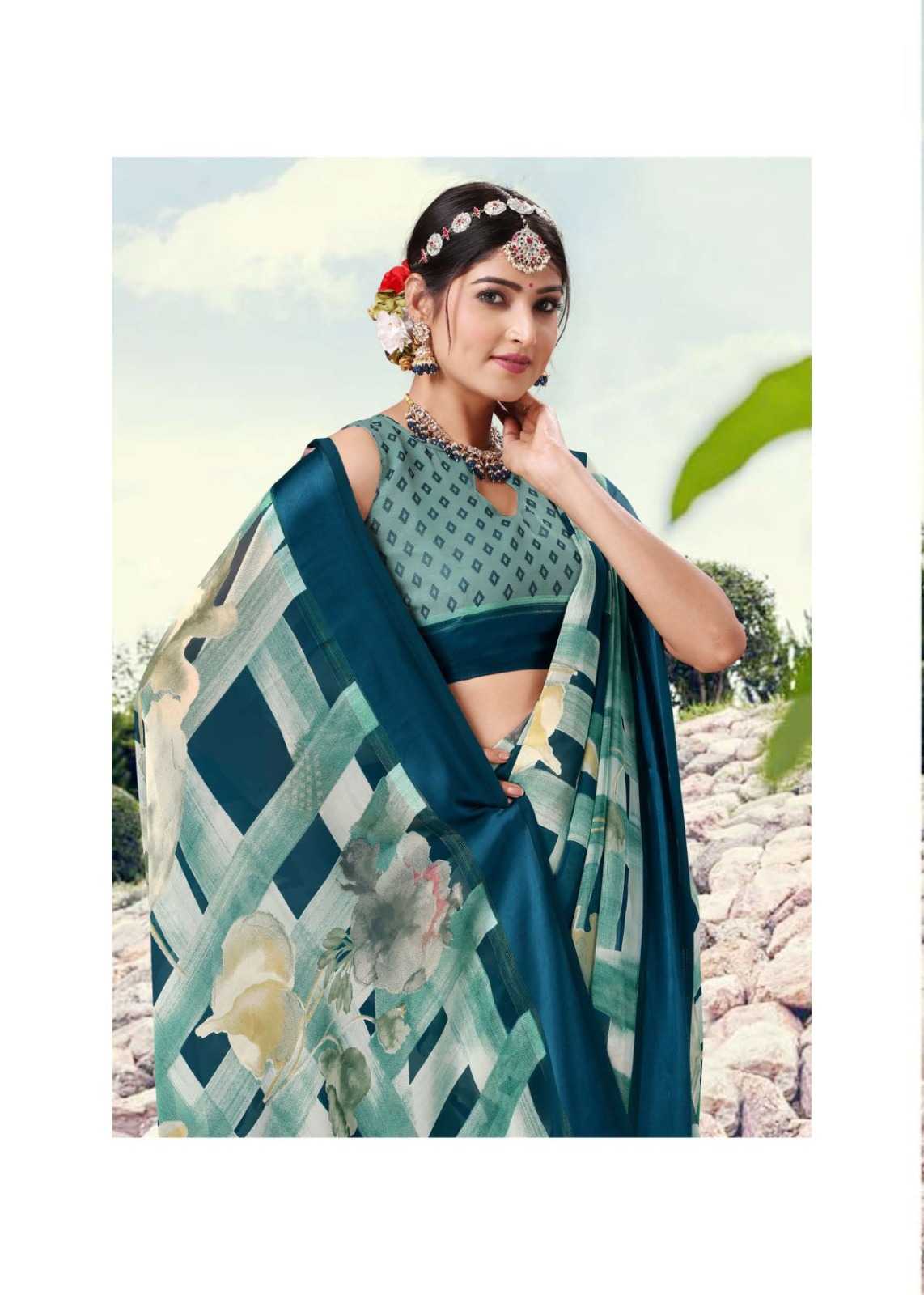 nency vol 5 by sanjana designer adorable fancy weightless sarees catalog