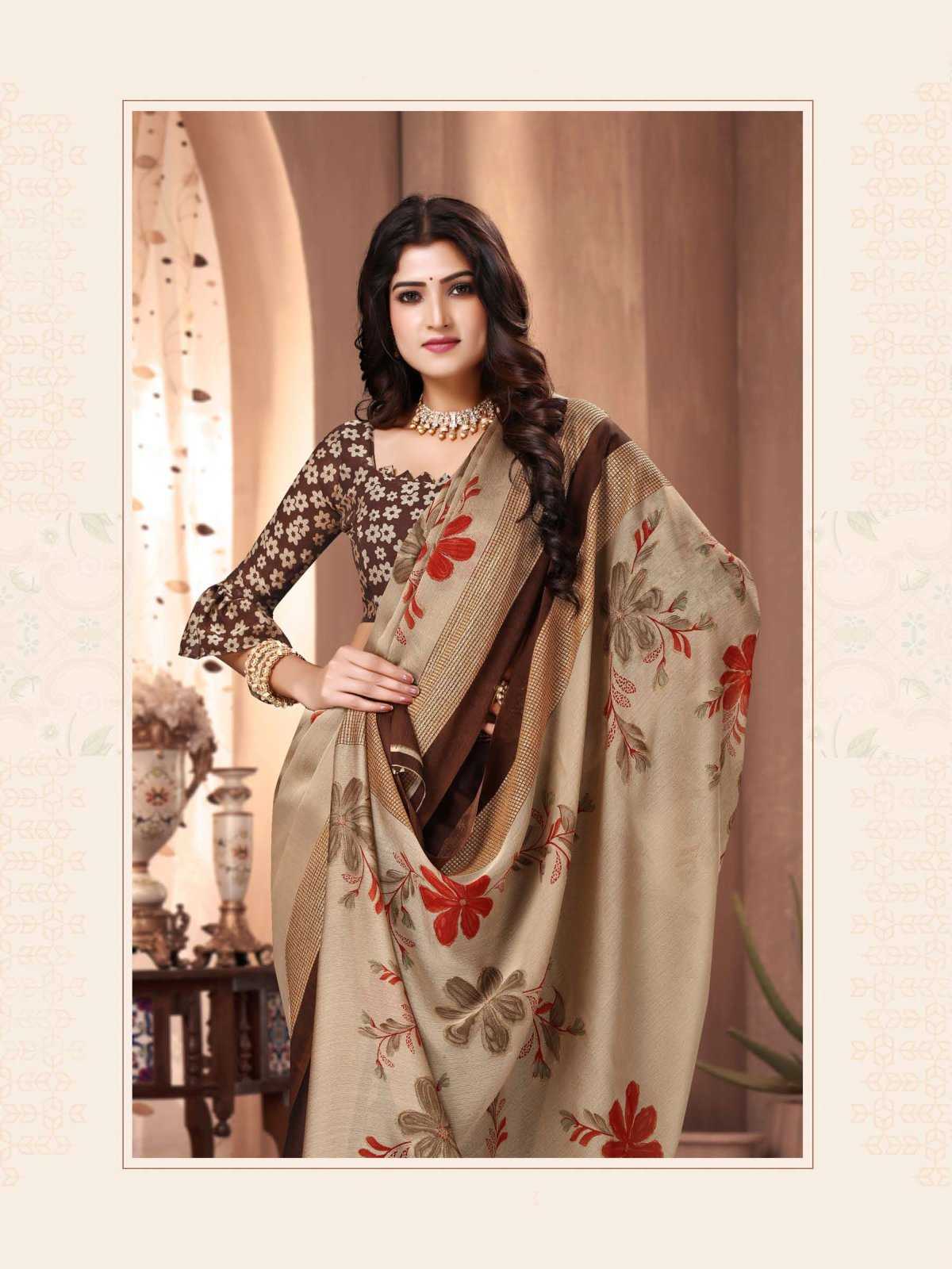 popcorn vol 29 by sanjana designer amazing fancy moss sarees