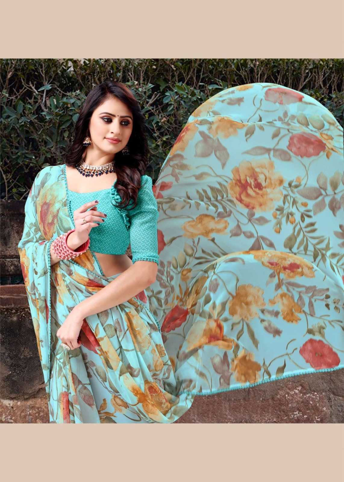 sanjana designer saymore casual weightless sarees catalog