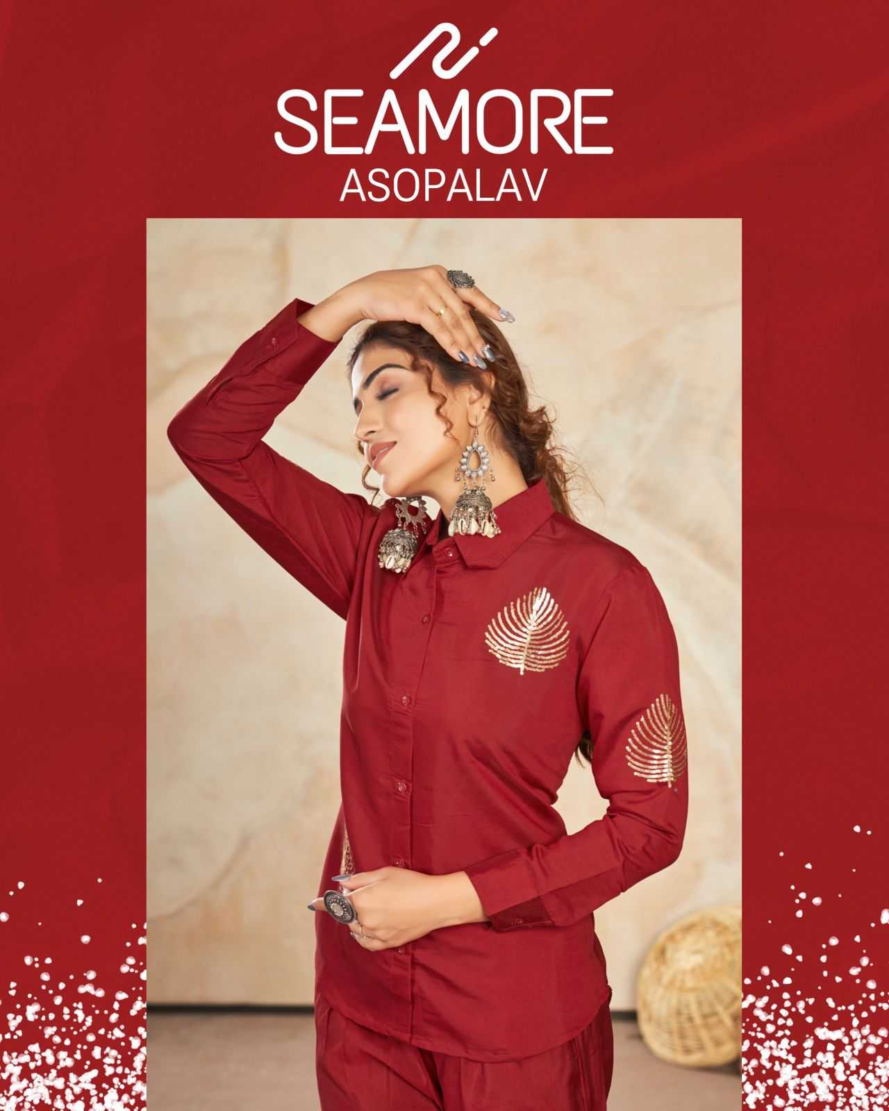 seamore asopalav readymade classy look cord set