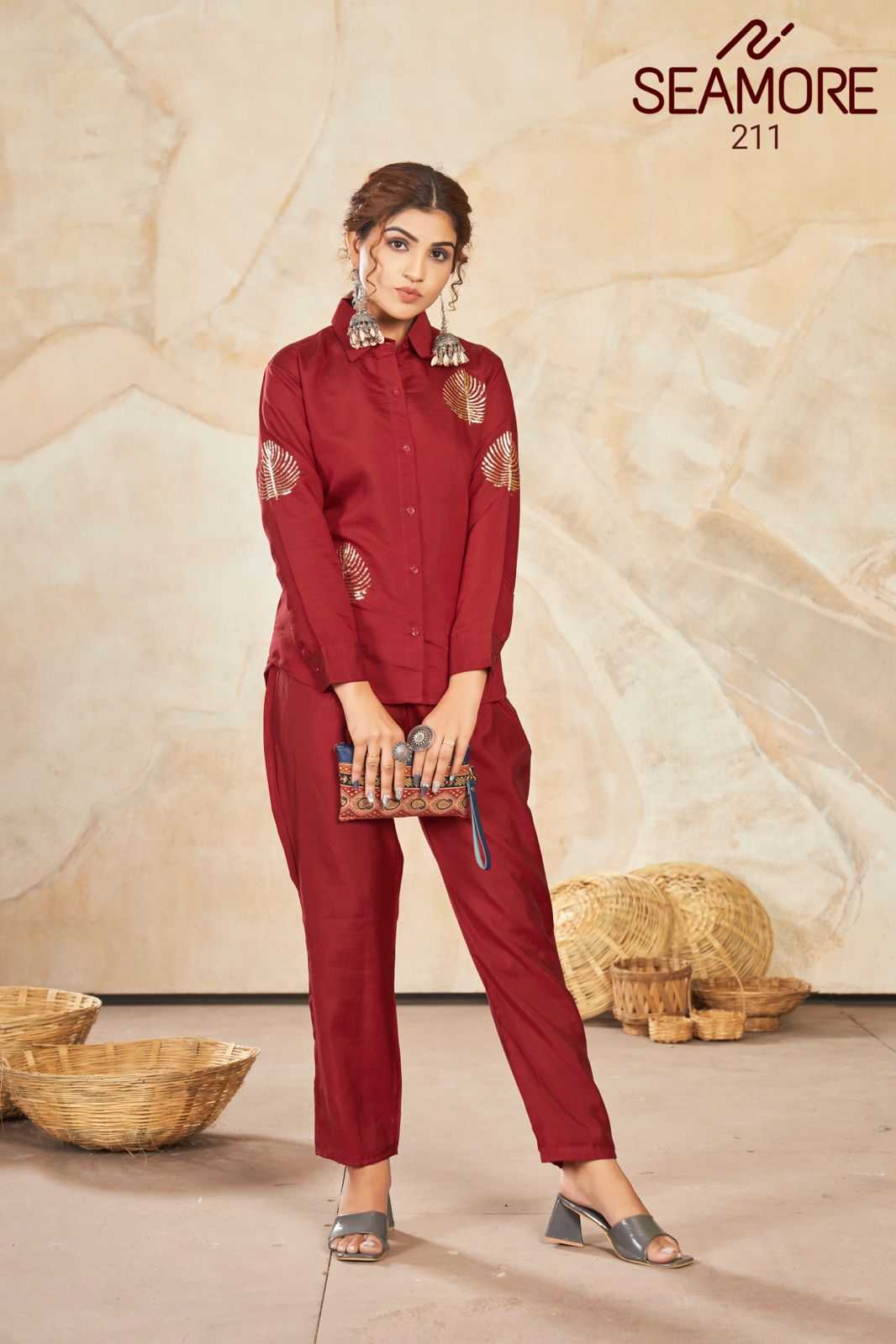 seamore asopalav readymade classy look cord set