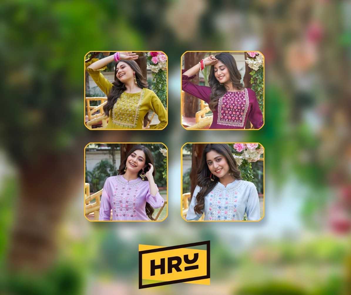 hru india bunty and bubli vol 2 designer kantha work stitch kurti catalog
