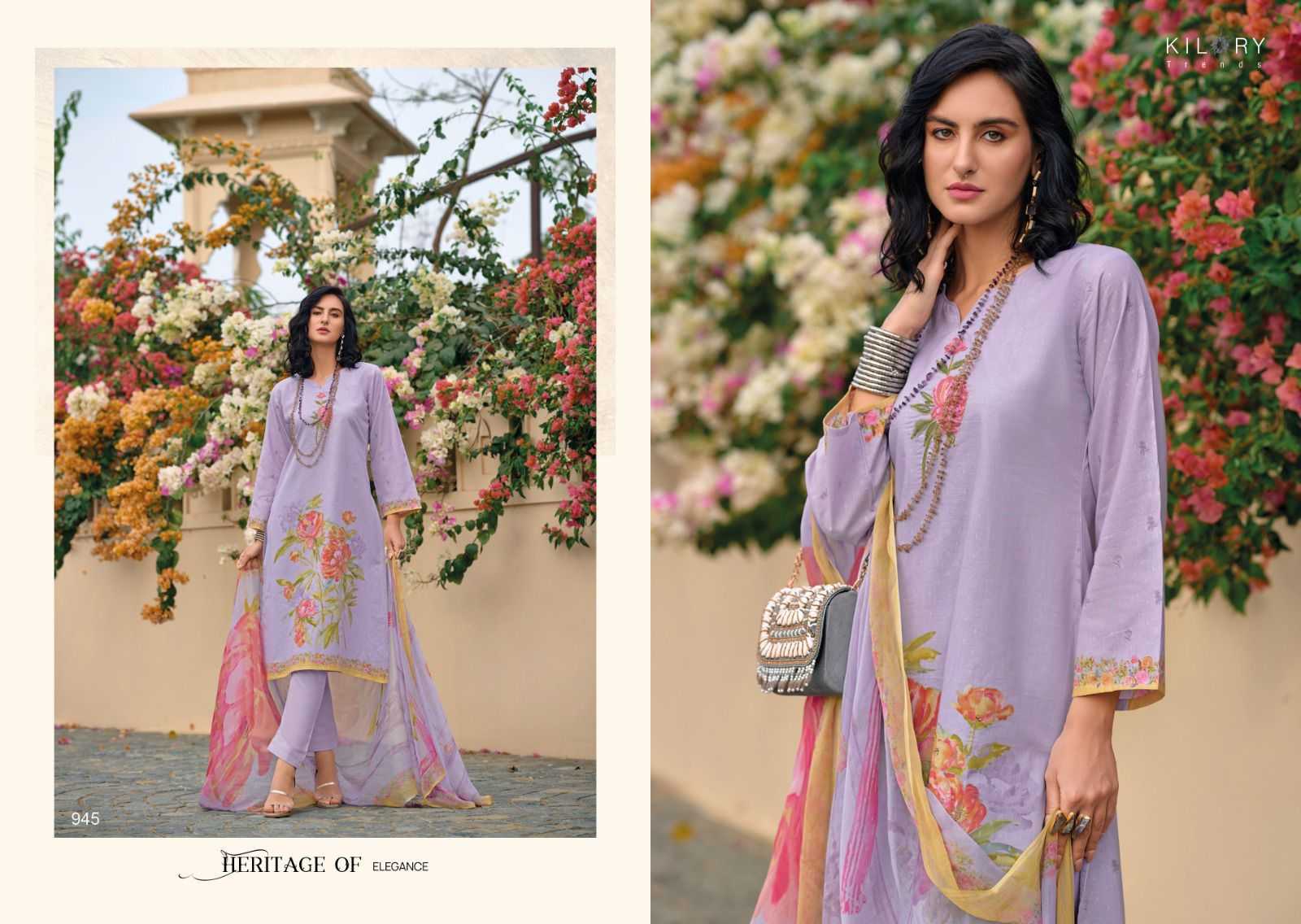 kilory trends high society adorable embroidery work unstitch salwar kameez with pure dupatta