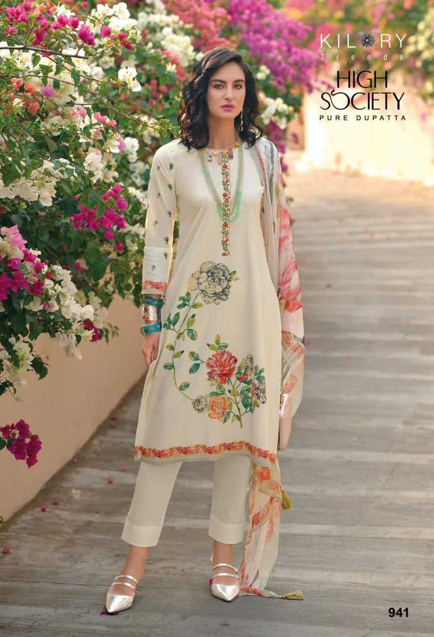 kilory trends high society adorable embroidery work unstitch salwar kameez with pure dupatta