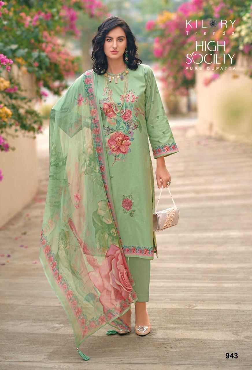 kilory trends high society adorable embroidery work unstitch salwar kameez with pure dupatta