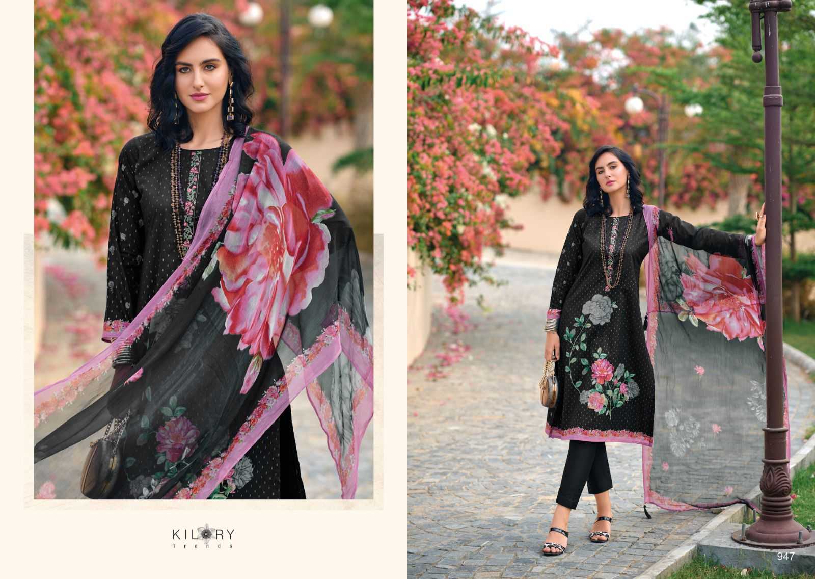kilory trends high society adorable embroidery work unstitch salwar kameez with pure dupatta