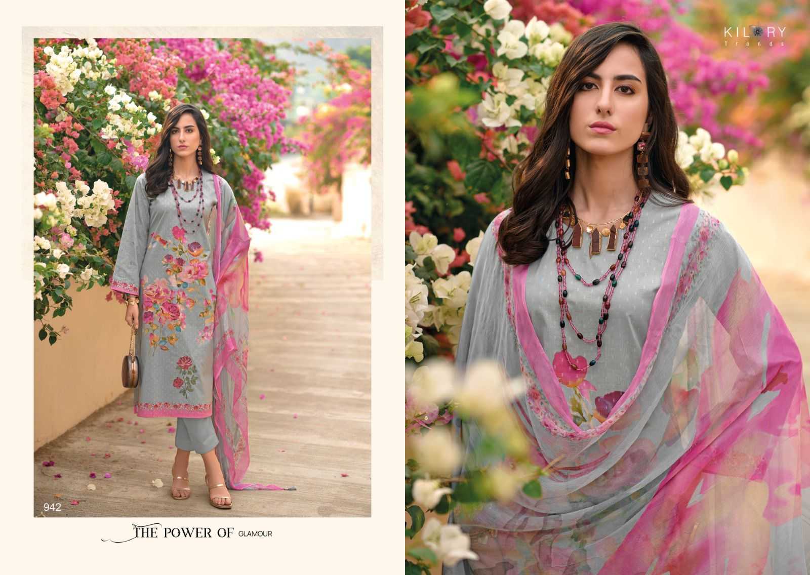 kilory trends high society adorable embroidery work unstitch salwar kameez with pure dupatta