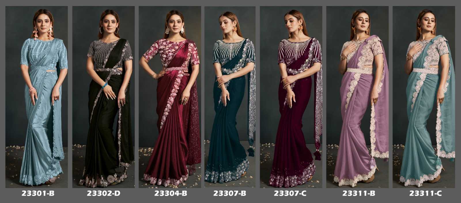mahotsav mohmanthan 23300 new addition color designer ready to wear sarees 